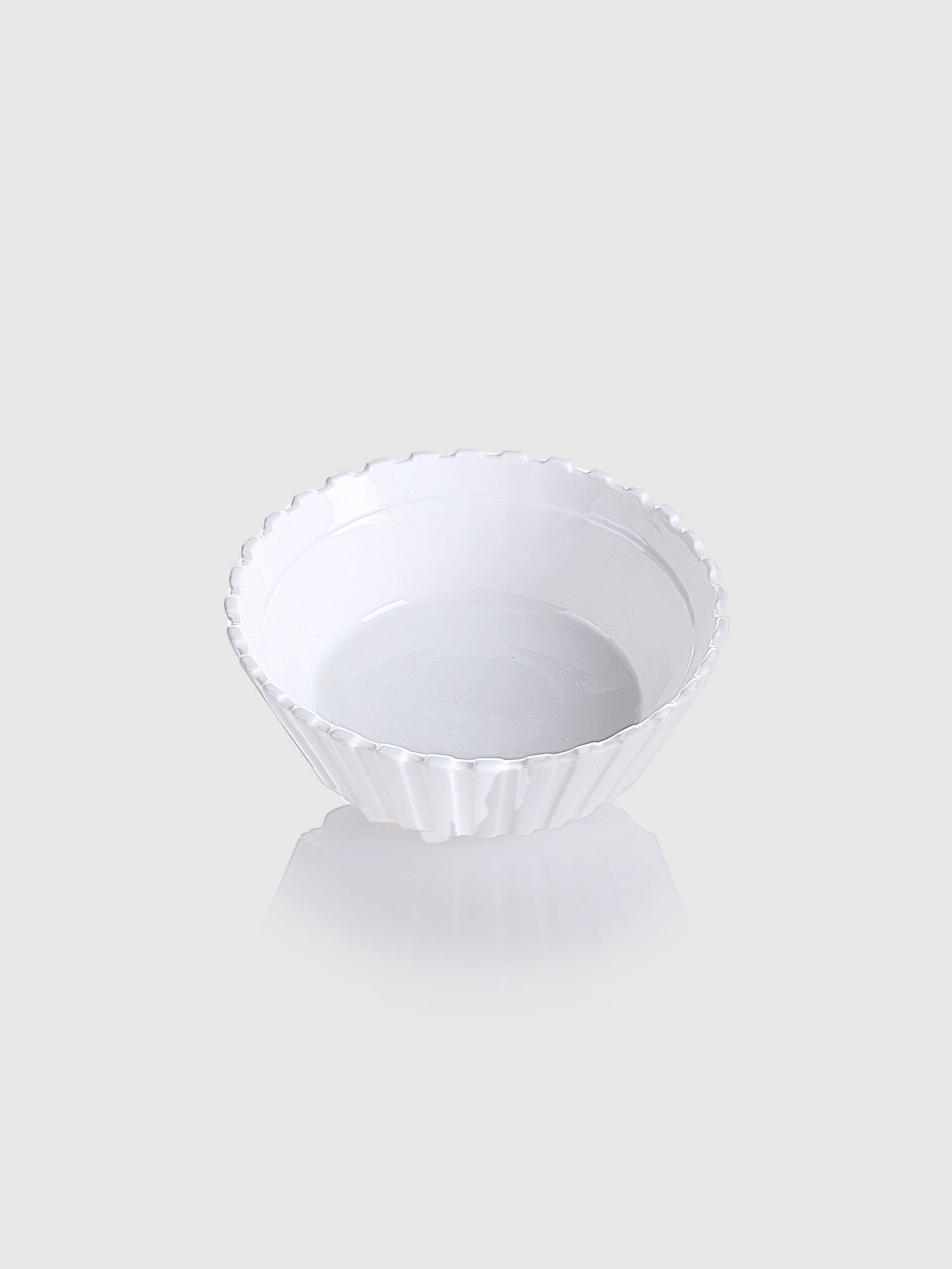 Diesel - 10984 MACHINE COLLEC, Unisex's Porcelain fruit bowl, ø cm 16,3 / 6.4" in White - 1