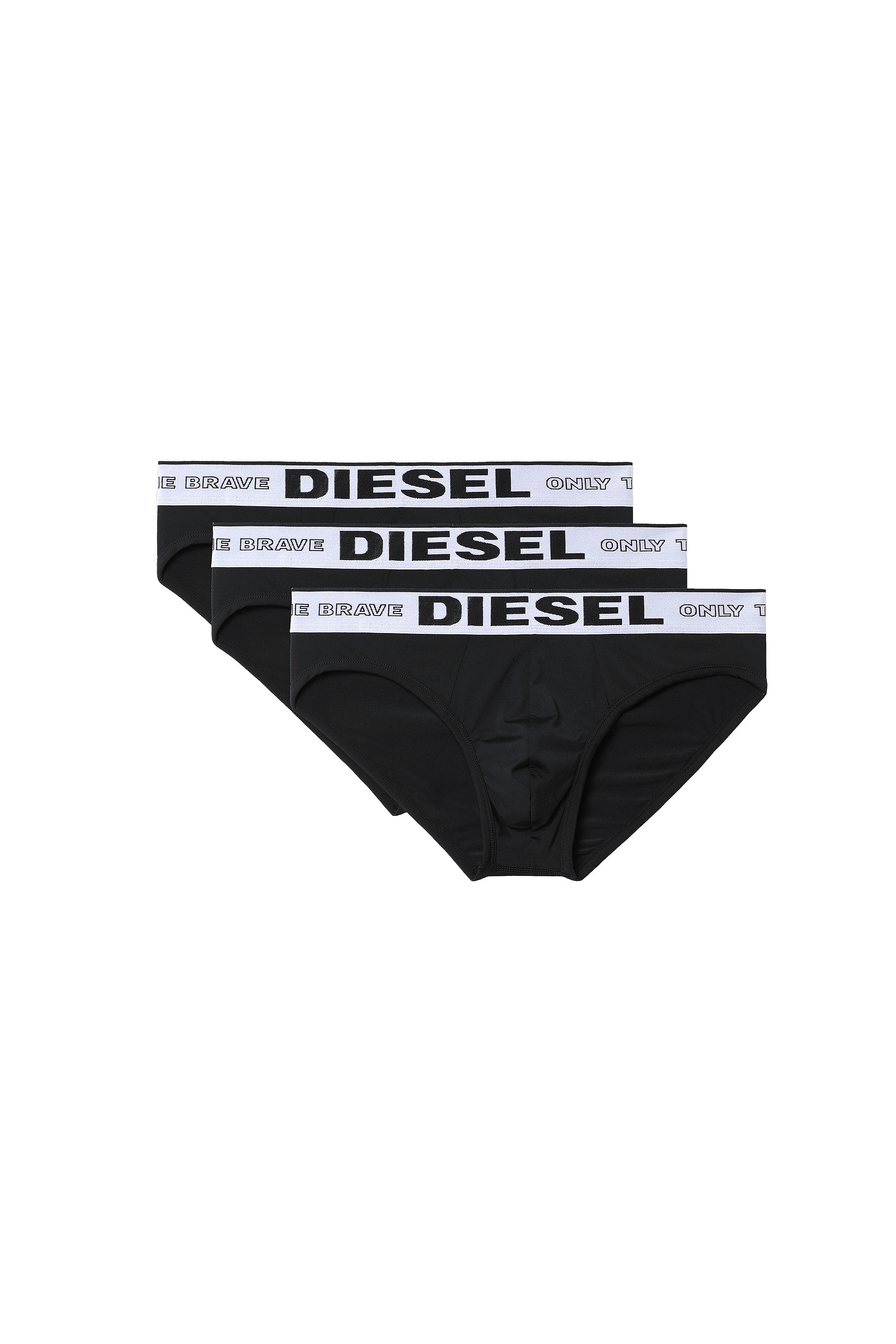 55-DBRIEF-THREEPACK, Black - Briefs