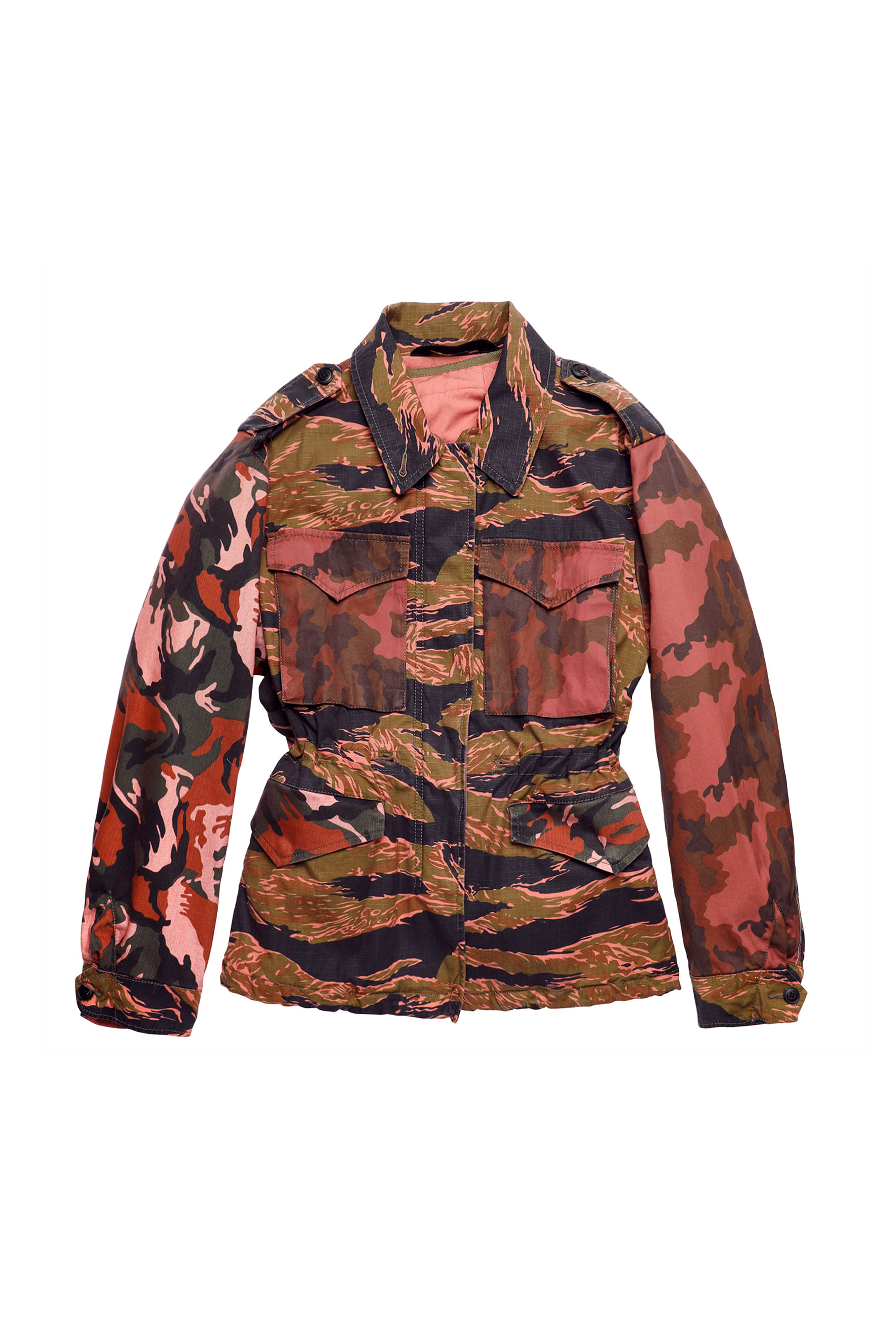 W-CLEA, Green/Pink - Winter Jackets