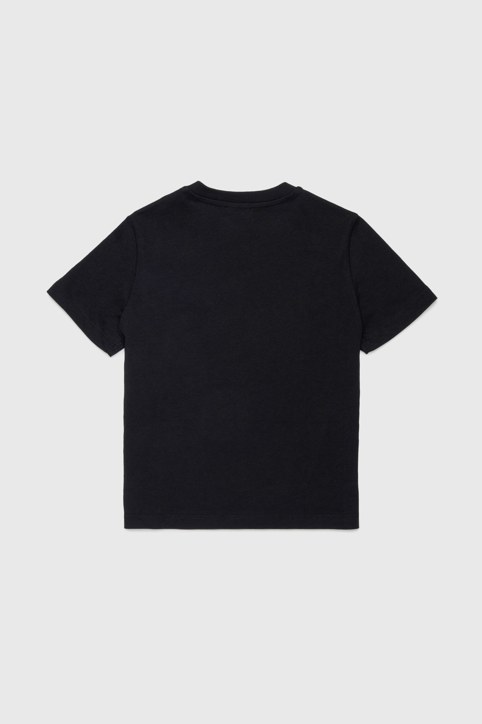 Diesel - TPALLY, Woman's Cotton T-shirt with sequin logo in Black - 2