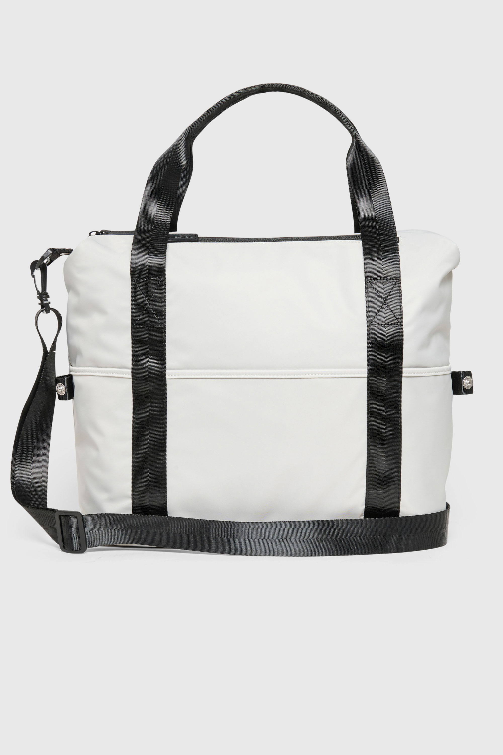 Diesel - WMUM, Woman's Wmum - Nylon travel bag in Grey - 2