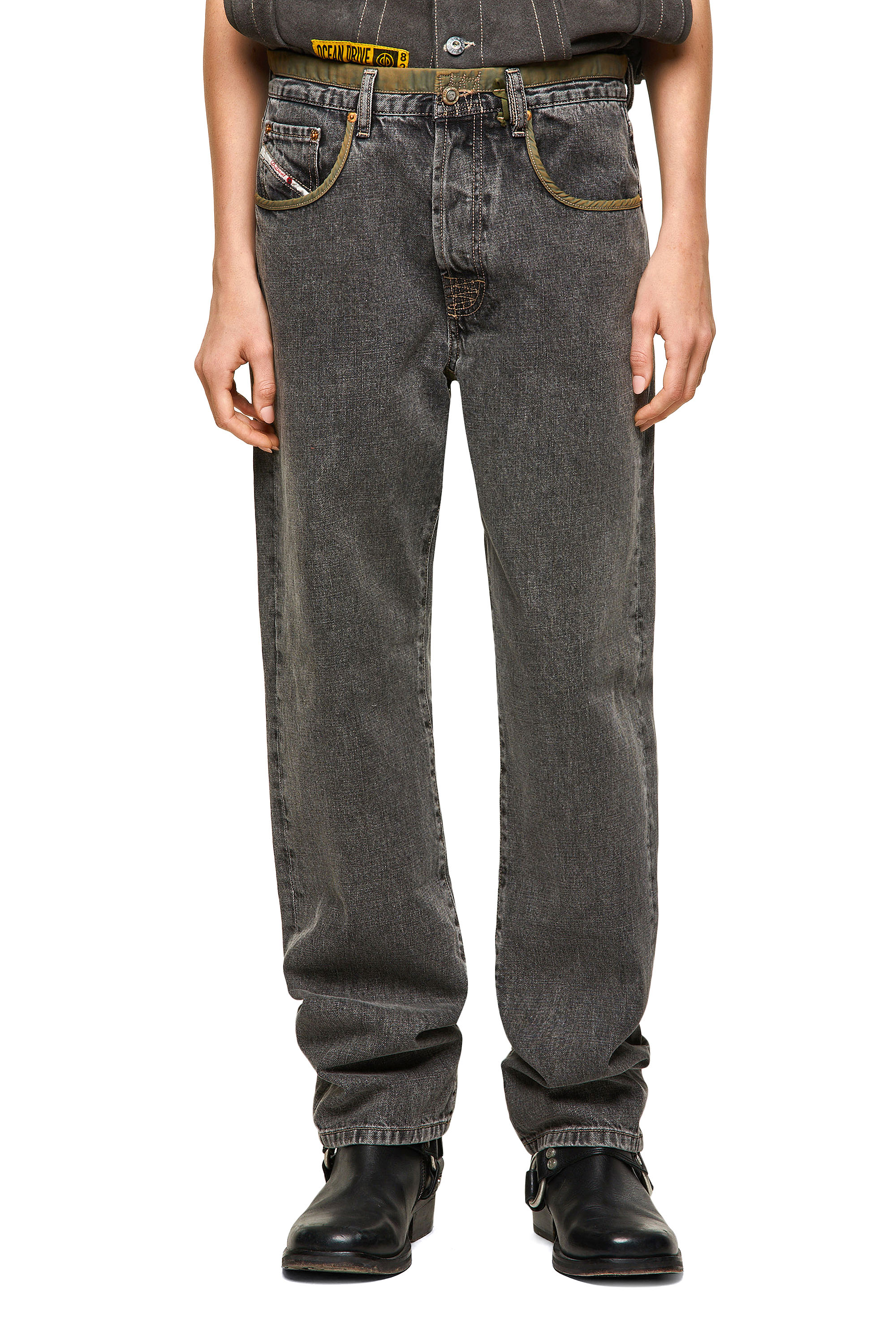 DxD-P3 0CBBH, Black/Dark grey - Jeans