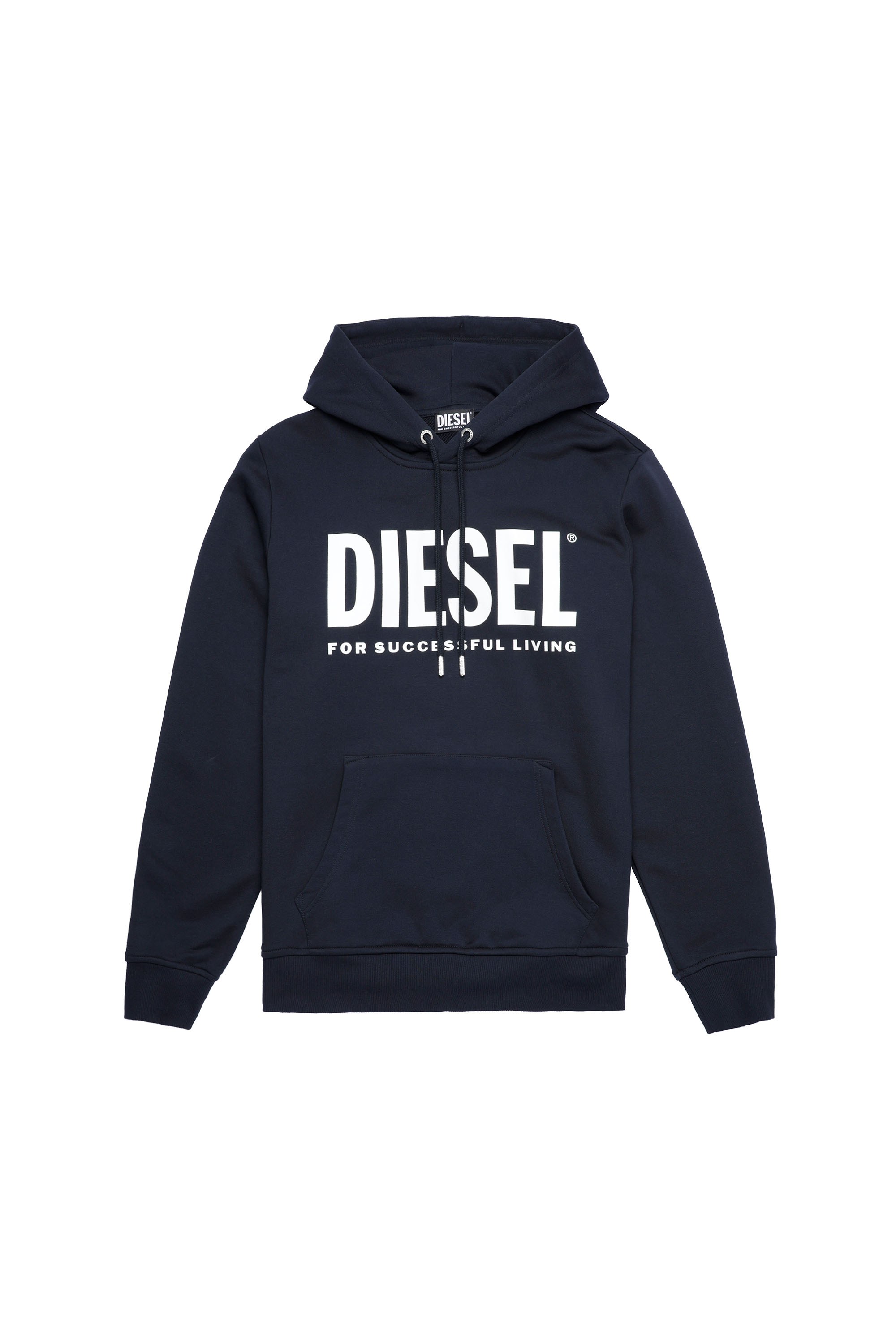 S-GIRK-HOOD-ECOLOGO, Dark Blue - Sweaters