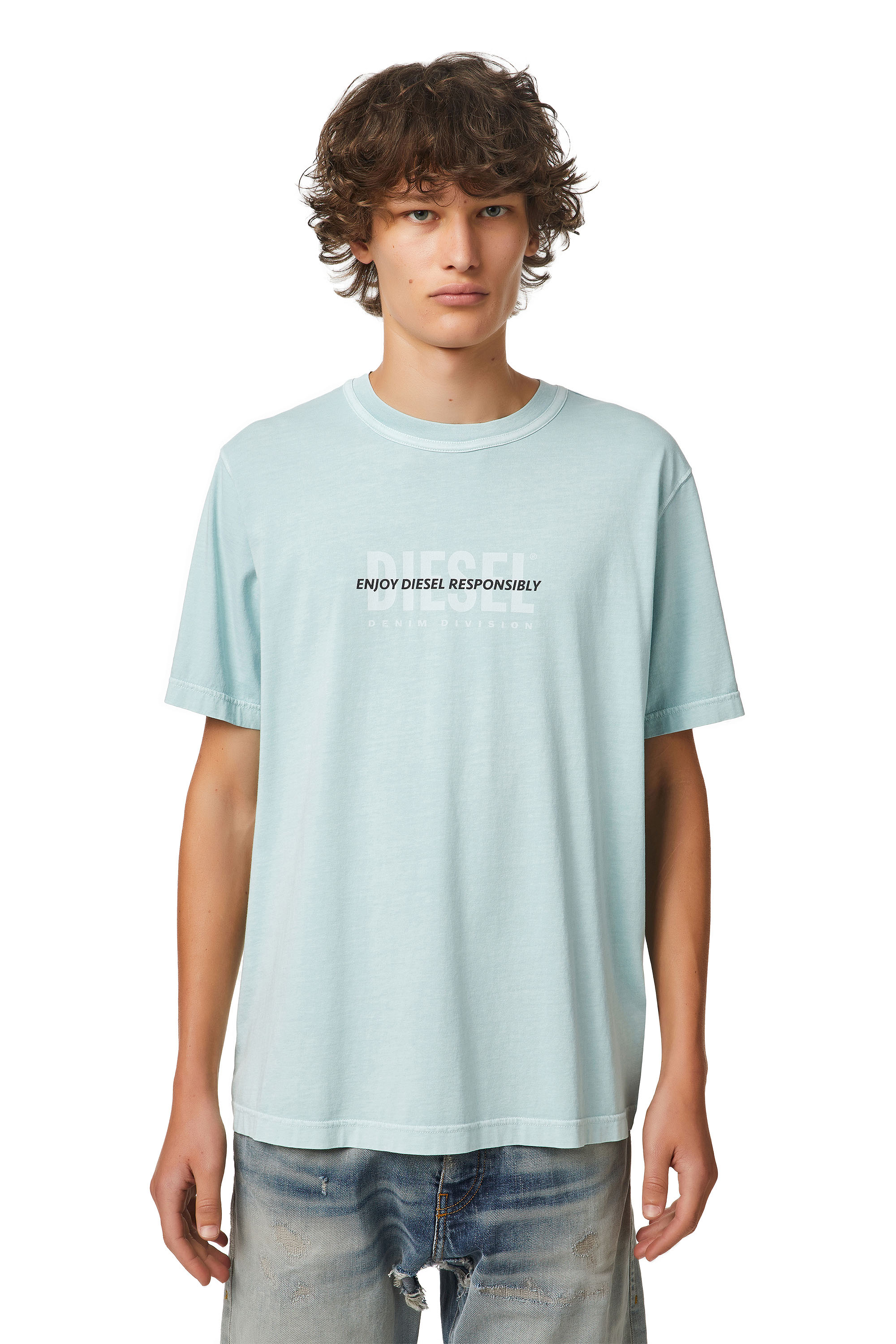 T-JUBINDY-B2, Light Blue - T-Shirts