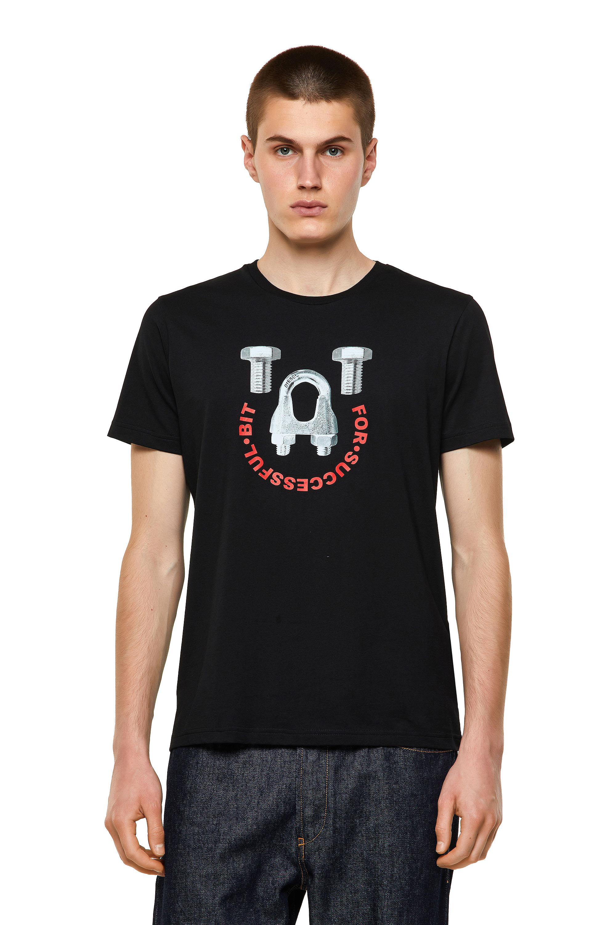 T-DIEGOS-B3, Black - T-Shirts