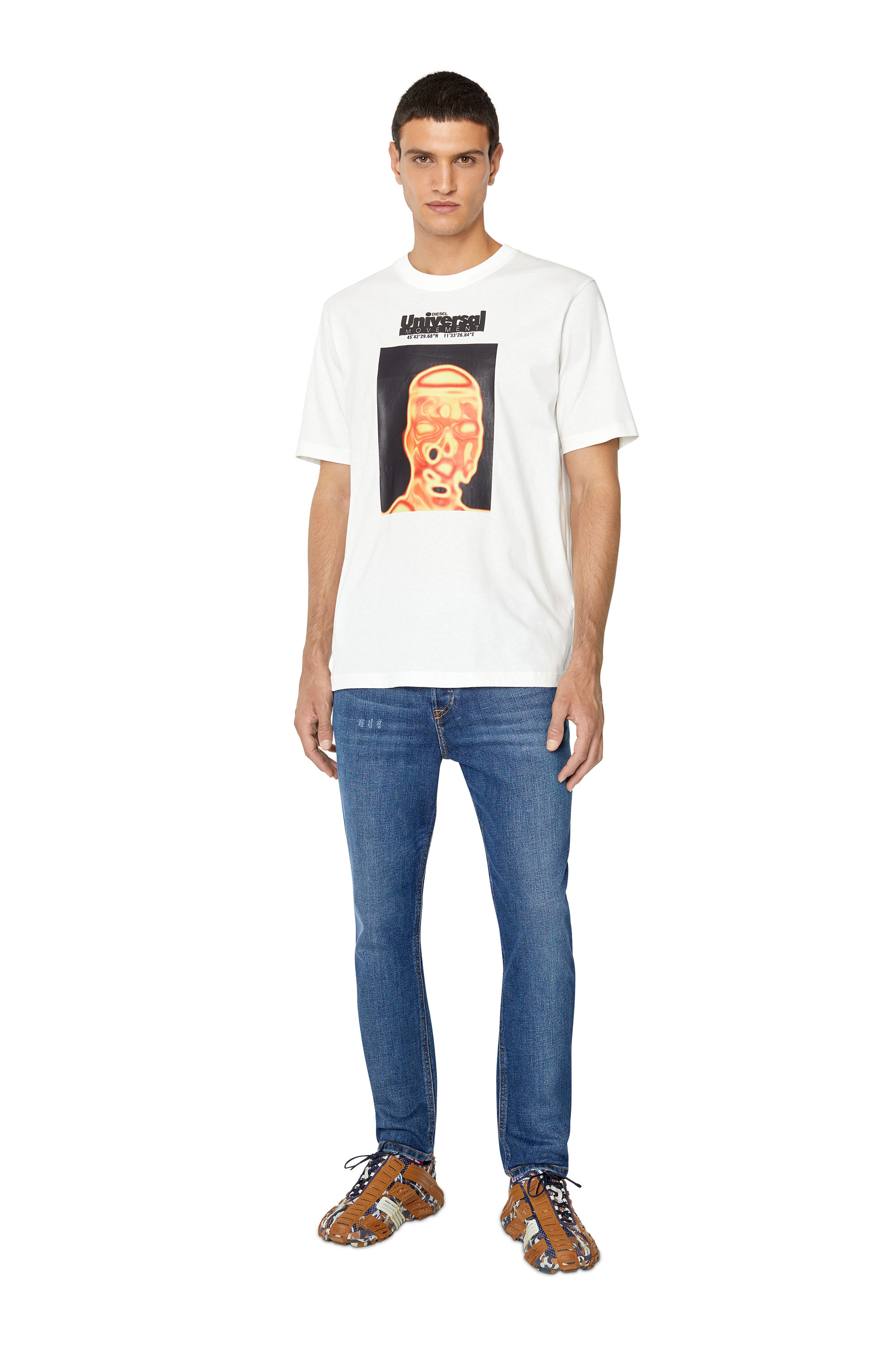 Diesel - 2005 D-Fining 09E45 Tapered Jeans, Medium blue - Image 5
