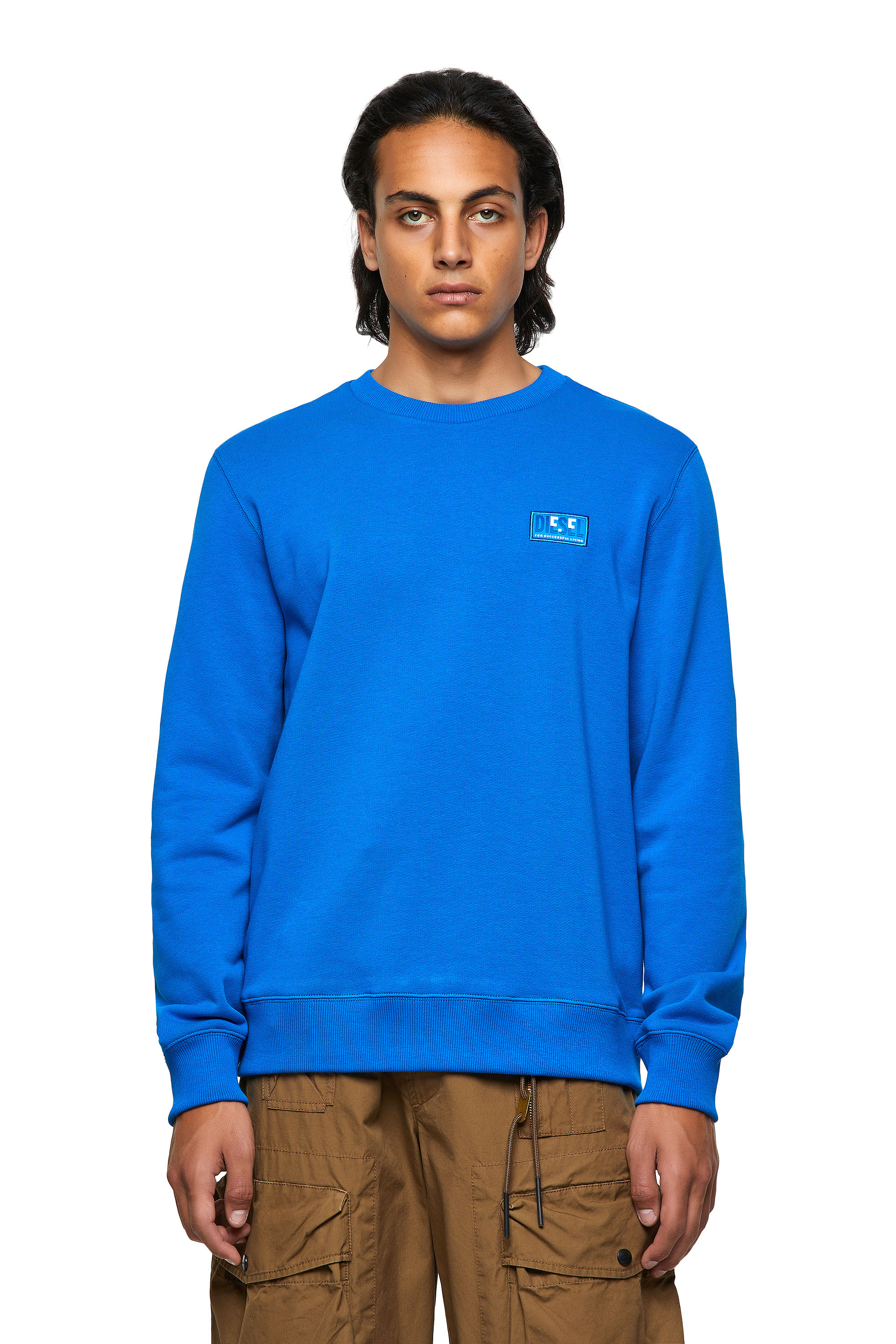 S-GIRK-E1, Blue - Sweaters
