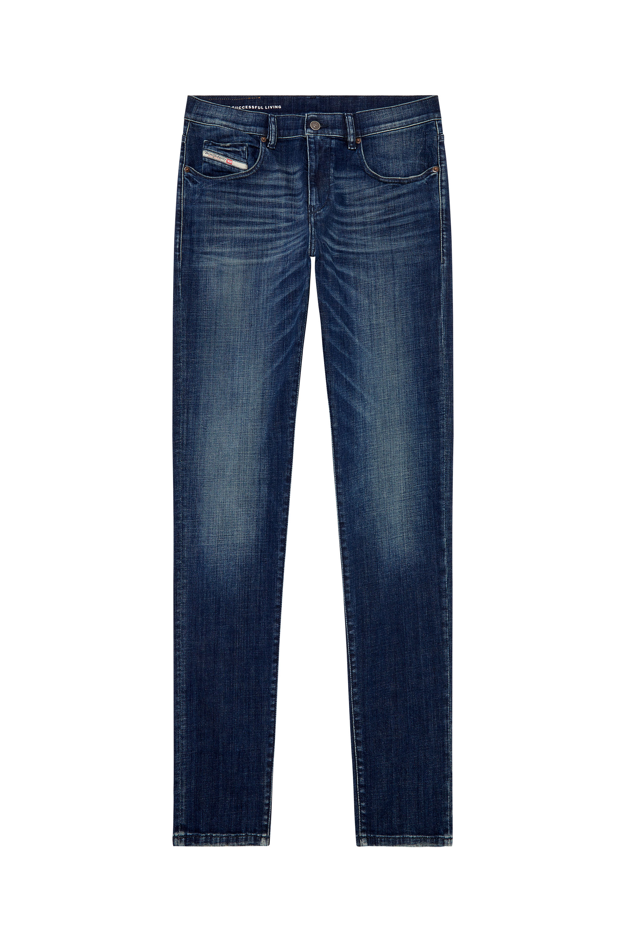 Diesel - Slim Jeans 2019 D-Strukt 09H35, Dark Blue - Image 6