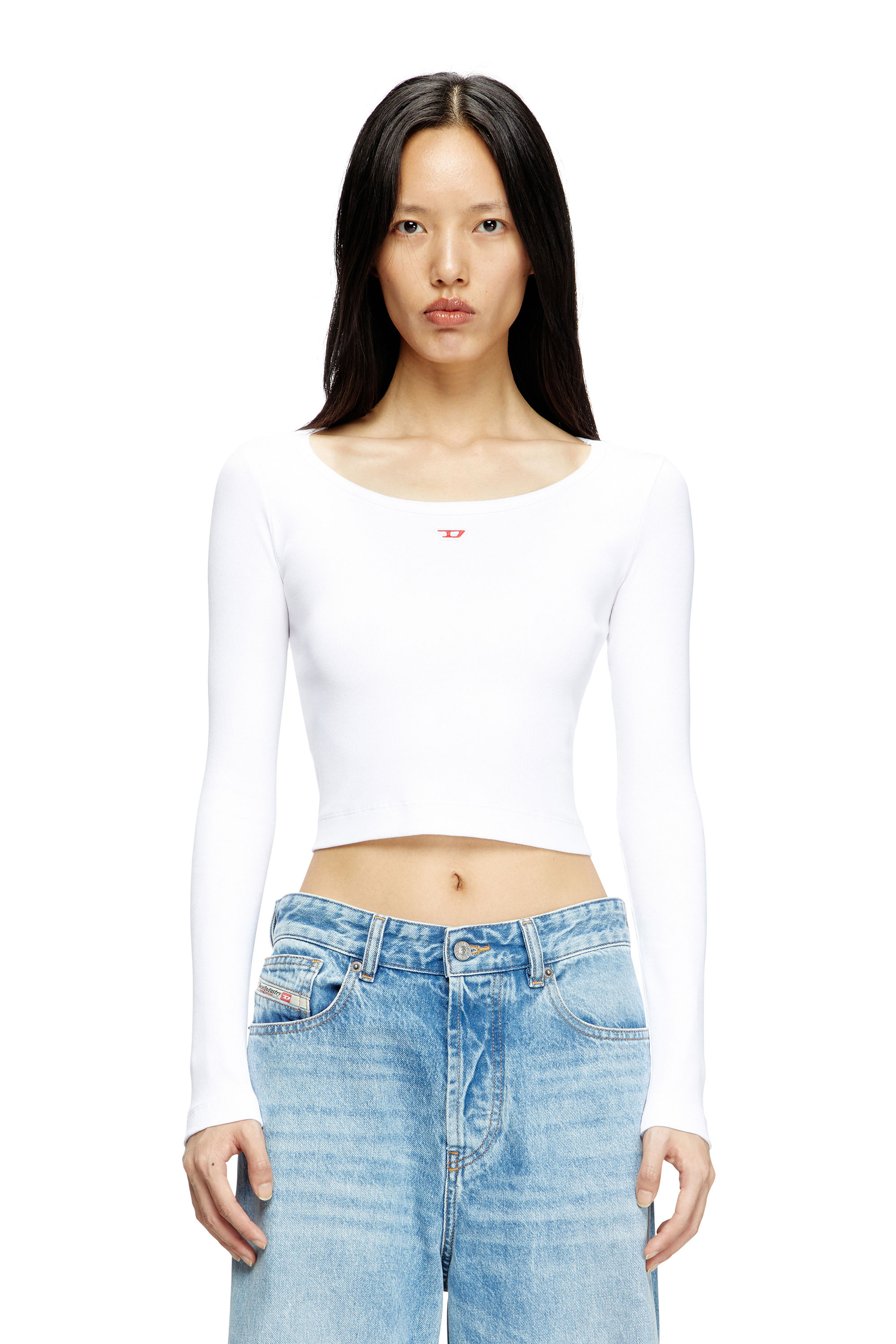 Diesel - T-BALLET-D, White - Image 1
