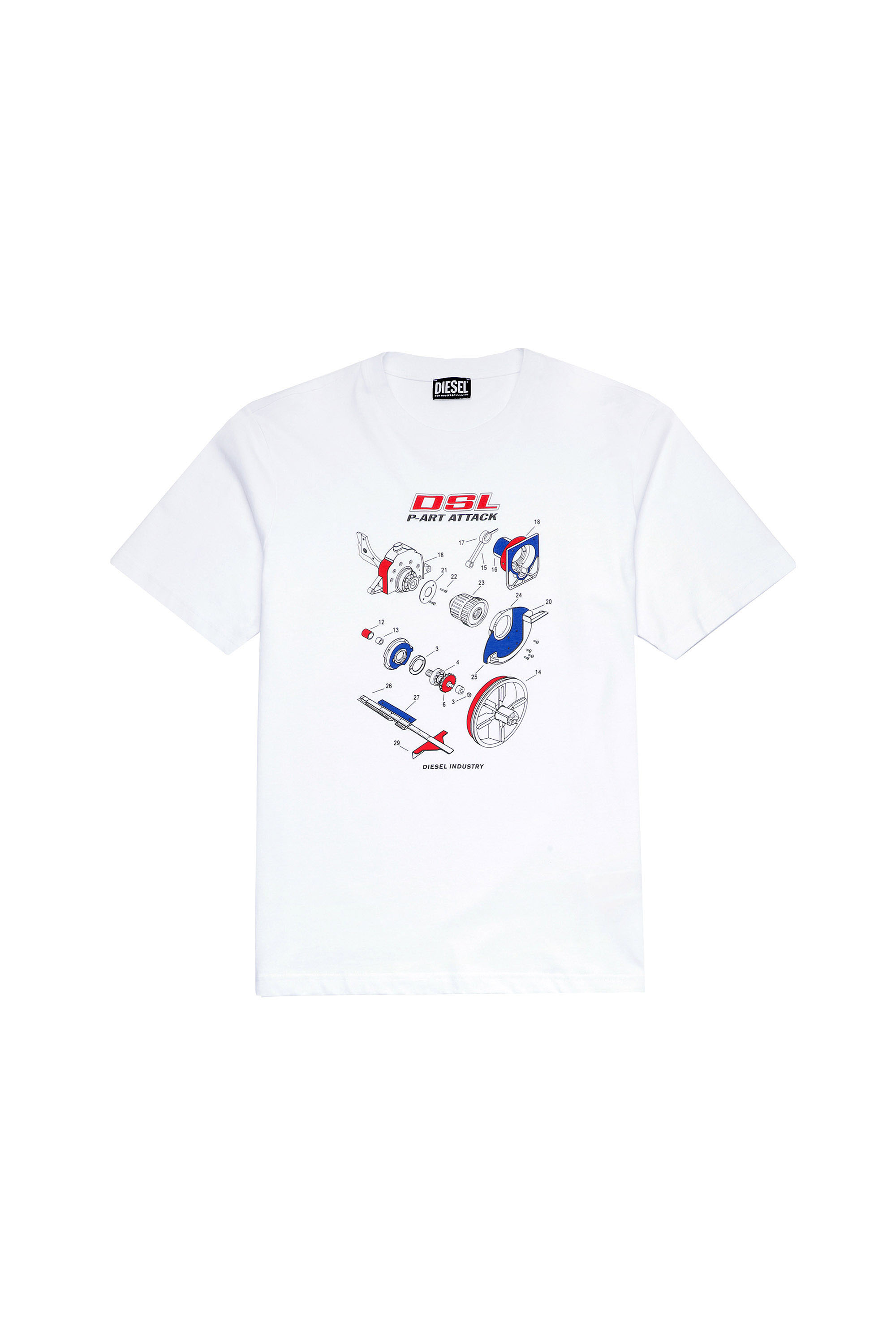 T-JUST-B53, White - T-Shirts