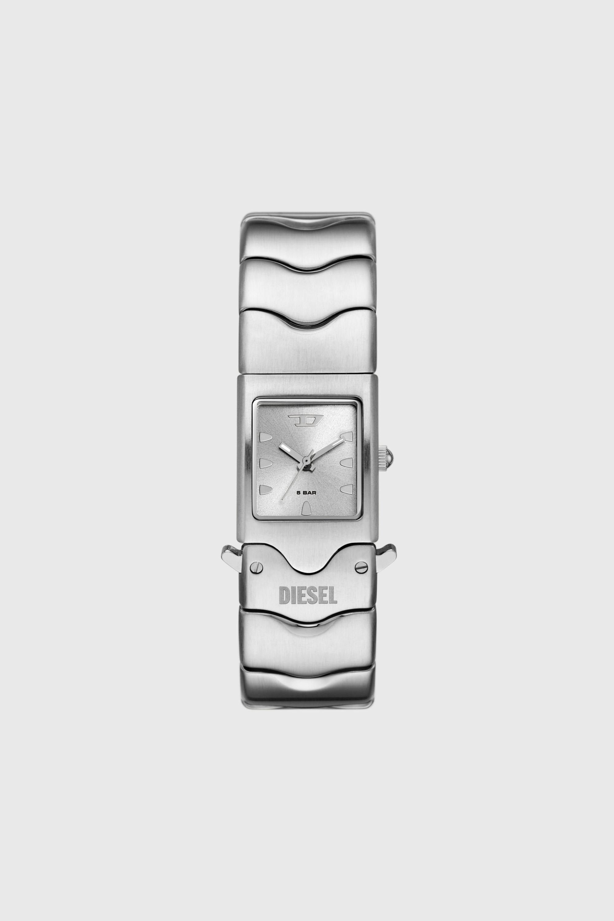Diesel Closer Three-Hand Stainless Steel Watch