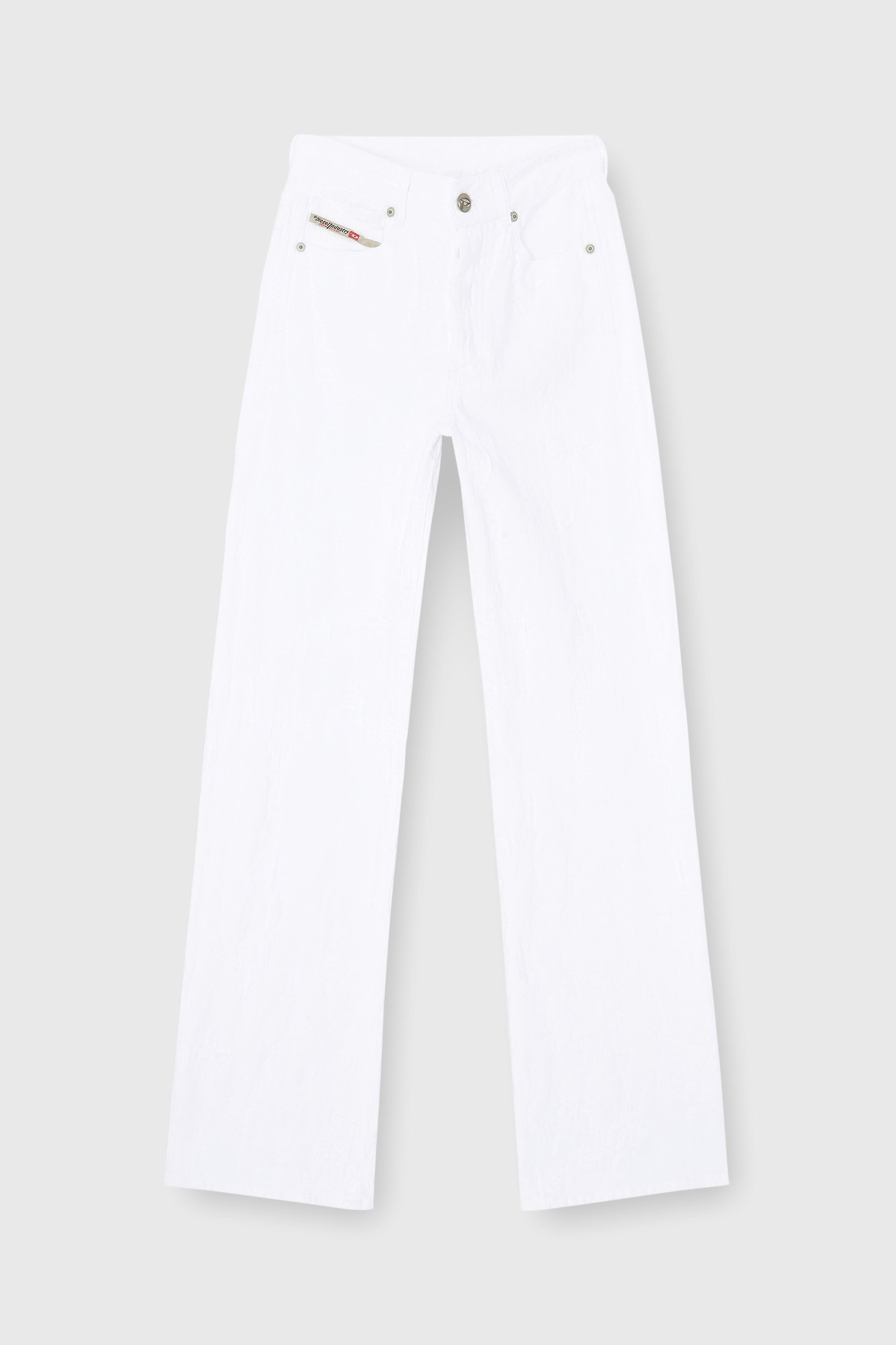 Diesel - Woman's Regular Jeans 1971 D-Sent 007EX, White - 2