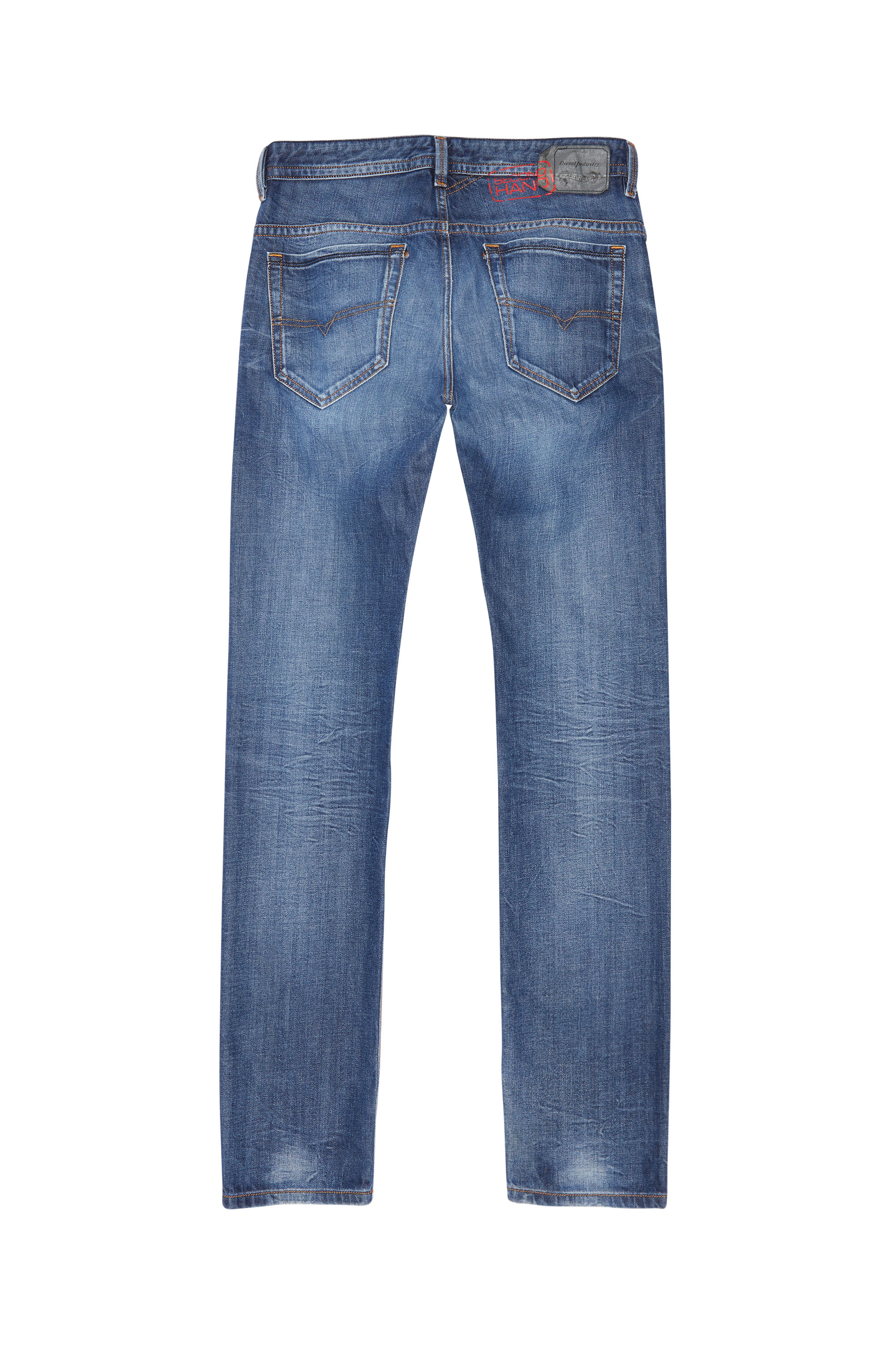 Diesel - THAVAR, Man's Diesel Man - Jeans Dark blue in Medium blue - 2