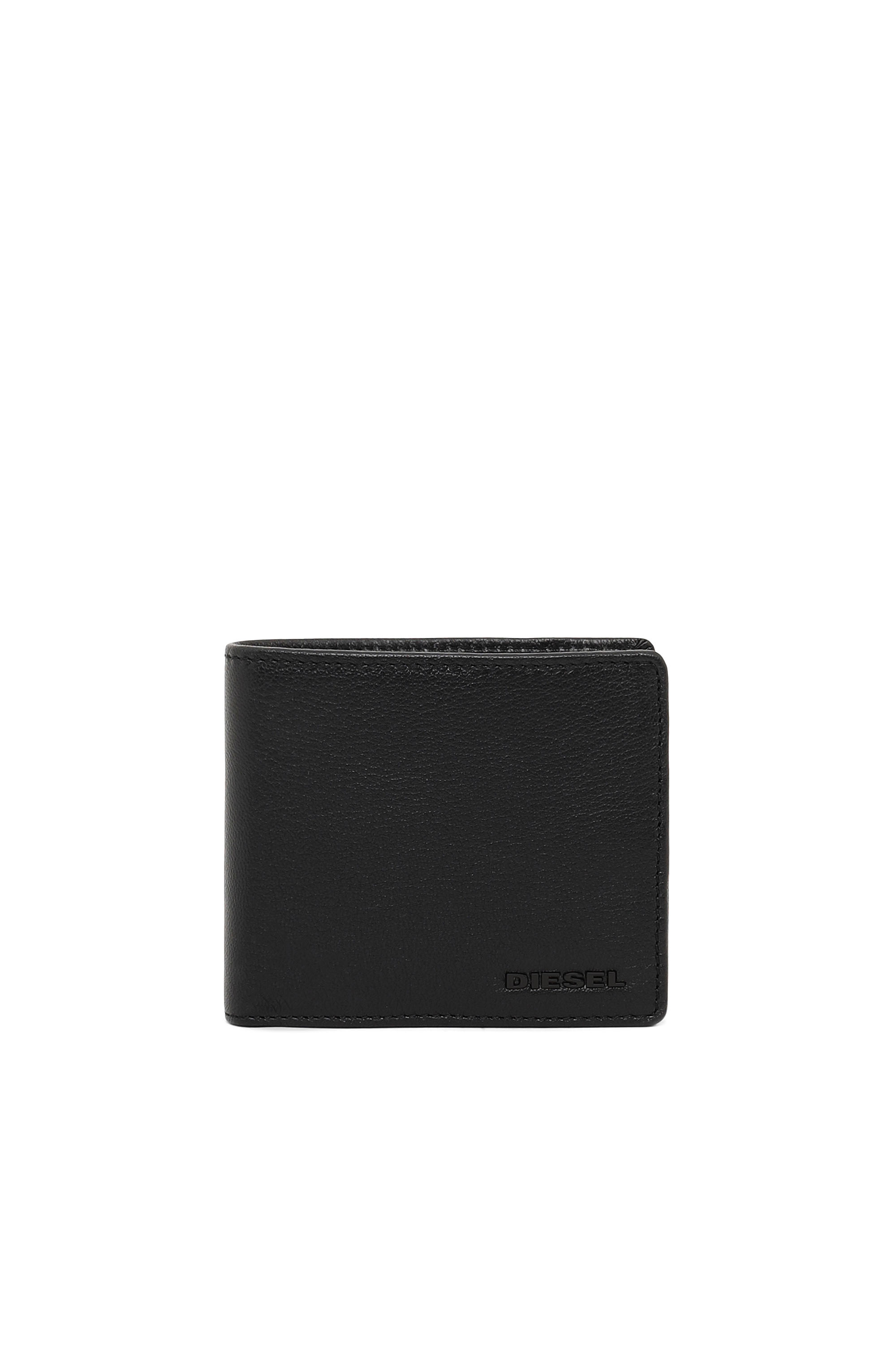 HIRESH S Man: Bi-fold wallet in leather | Diesel