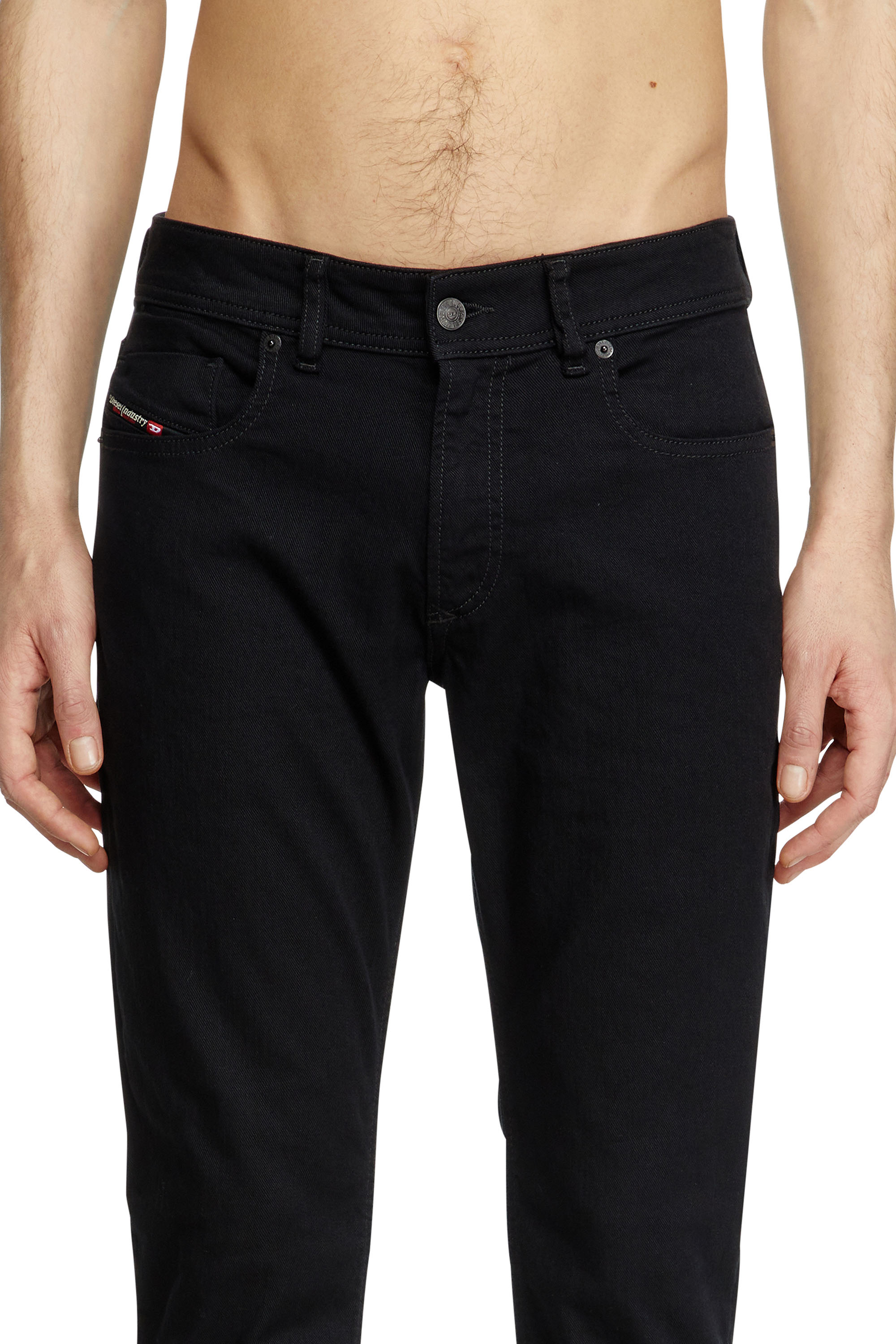 Diesel - Skinny Jeans 1979 Sleenker 09C51, Black/Dark grey - Image 4
