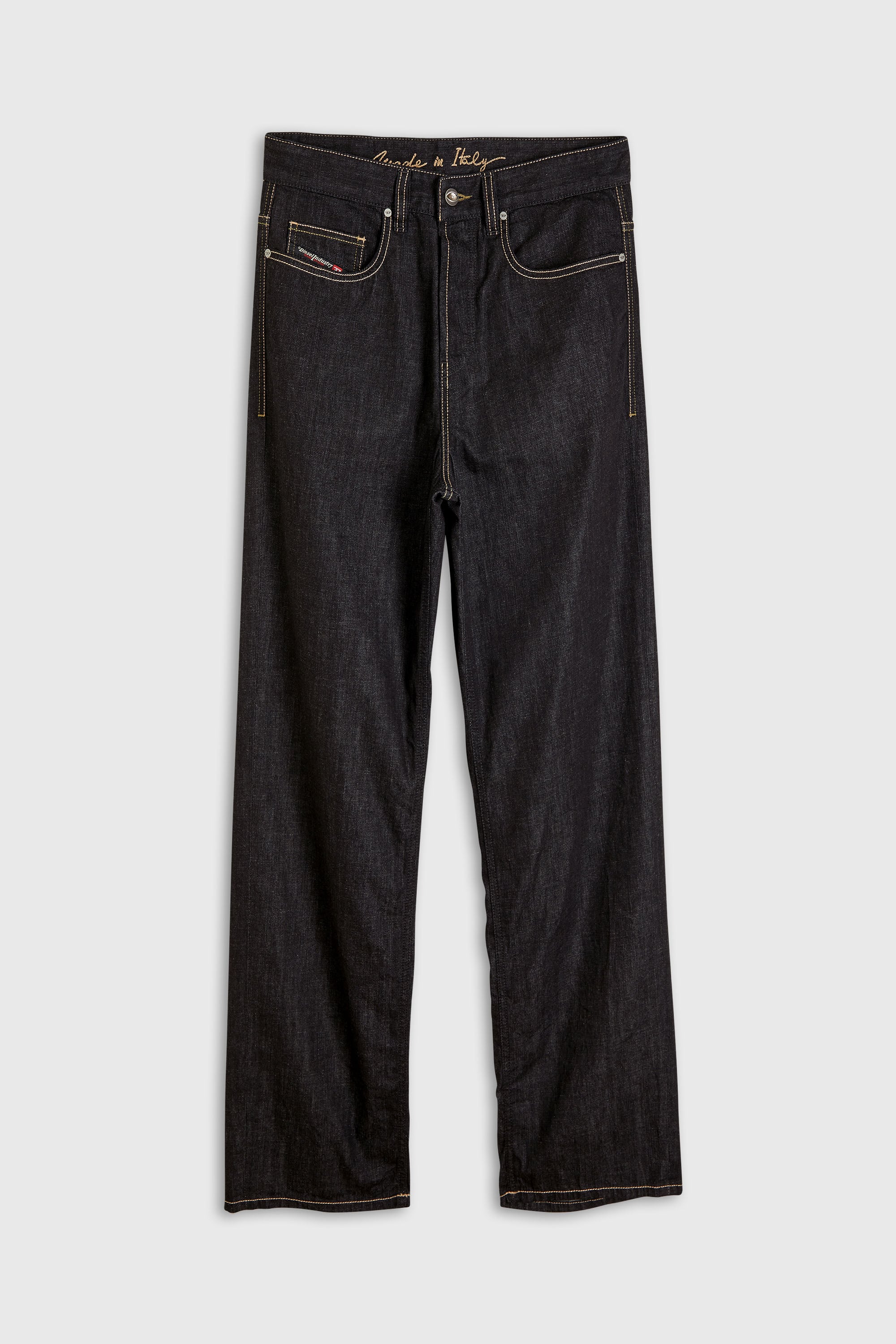 Diesel - Man's Relaxed Jeans 2001 D-Macro 09R42, Black/Dark grey - 2
