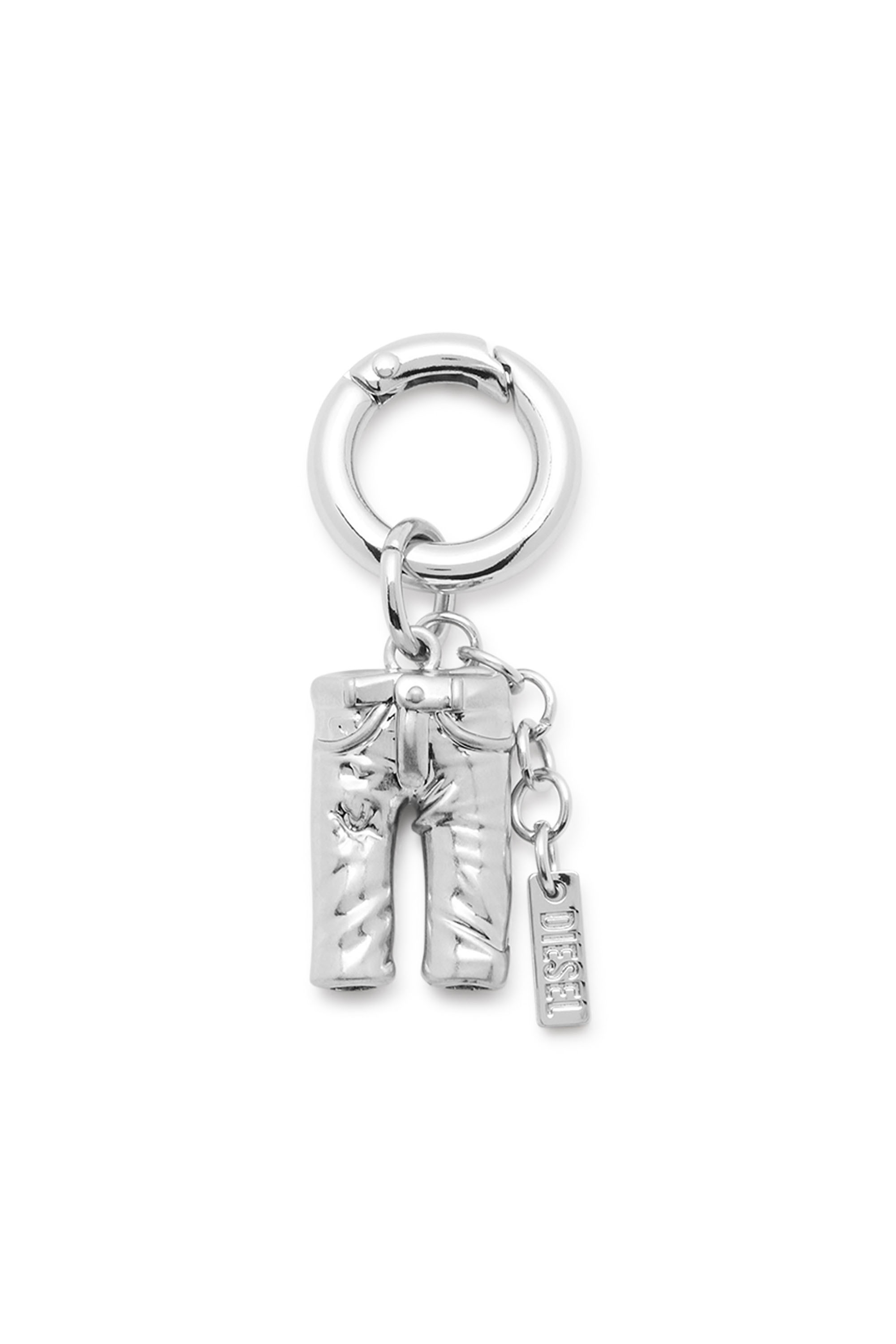 Diesel - CHARM-5PKT, Unisex's Charm in metal with logo detail in Silver - 1