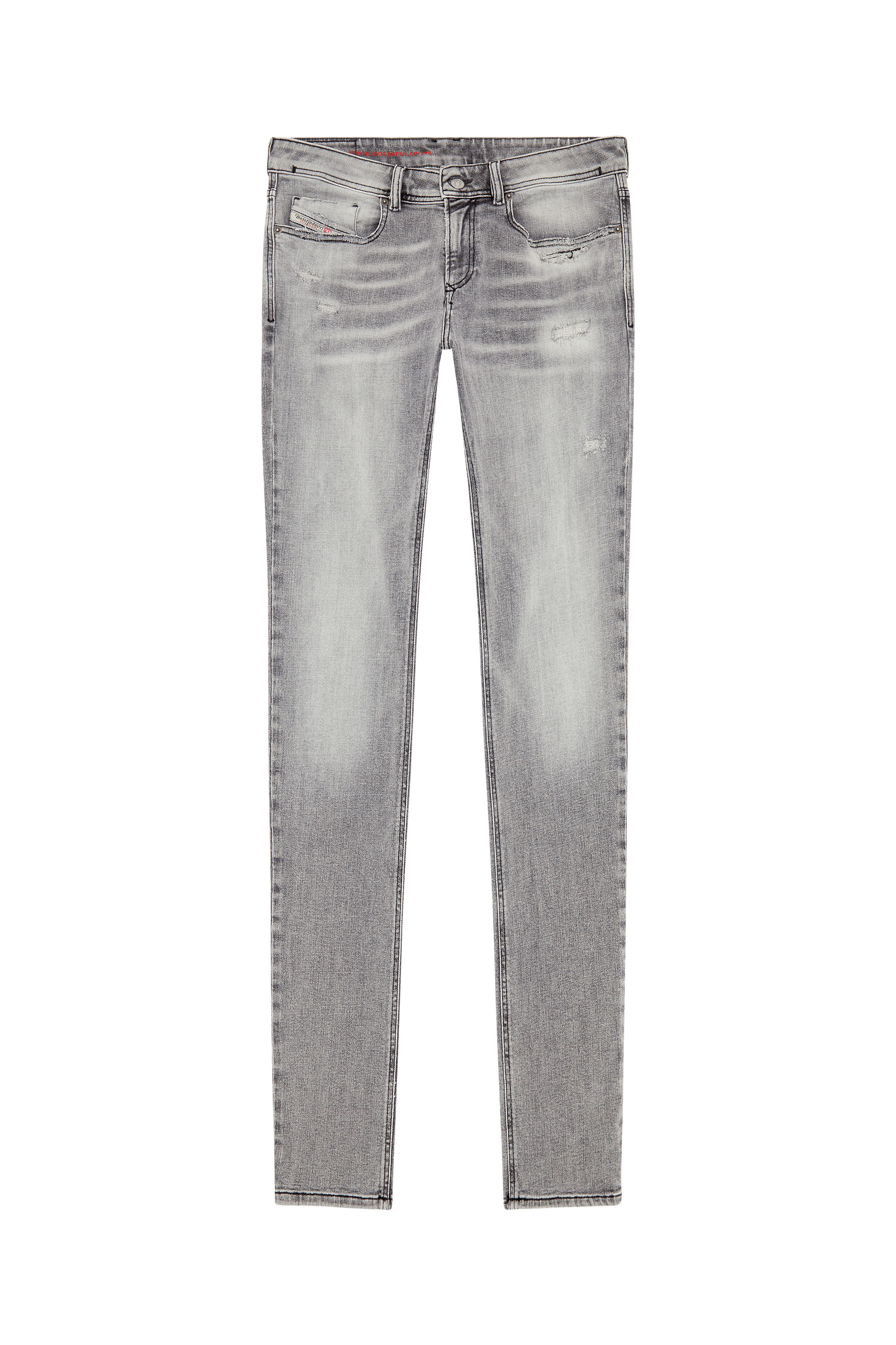 Diesel - Skinny Jeans 1979 Sleenker E9B97, Black/Dark grey - Image 3