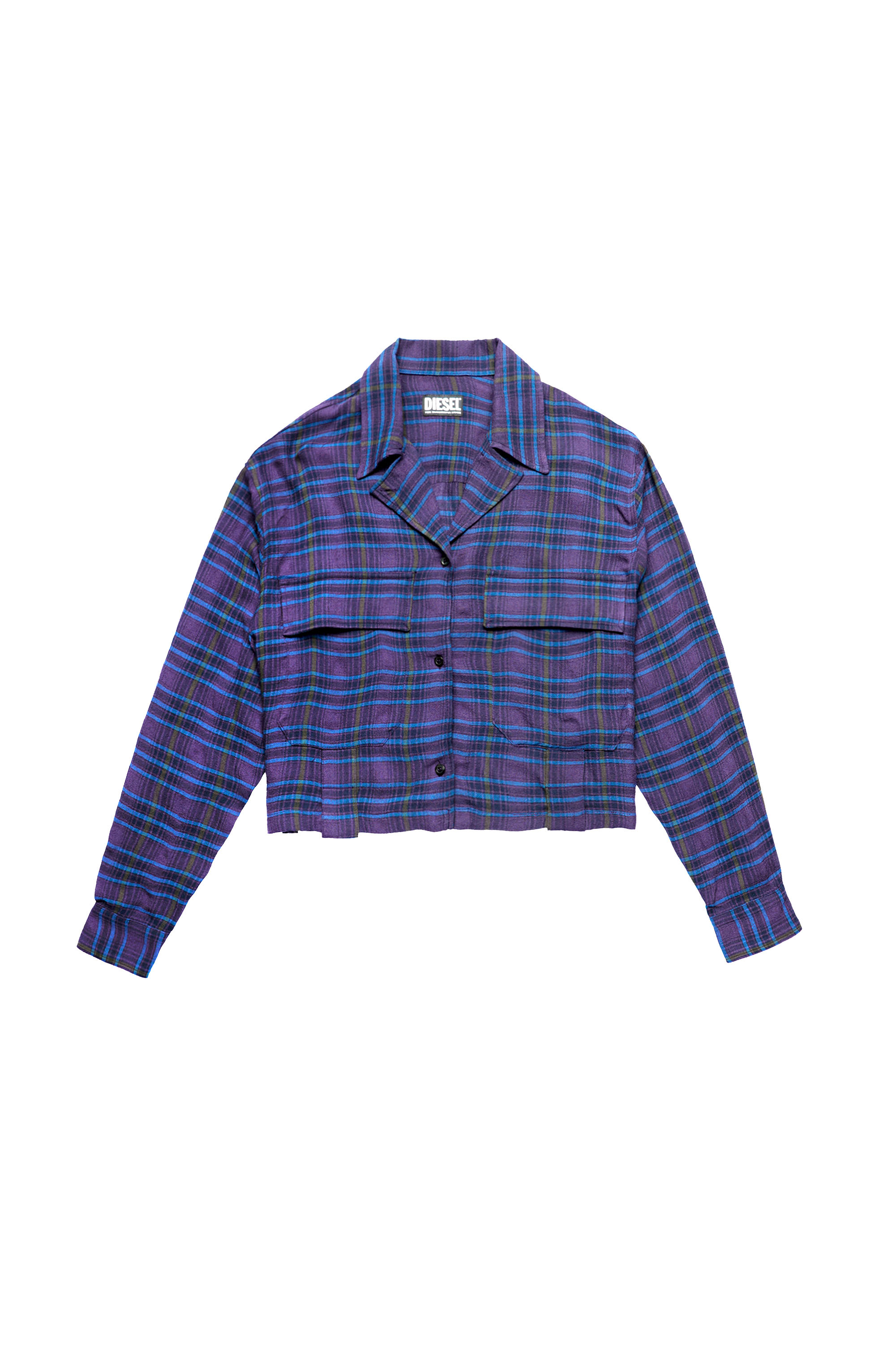 C-ADARA-LS, Blue/Violet - Shirts
