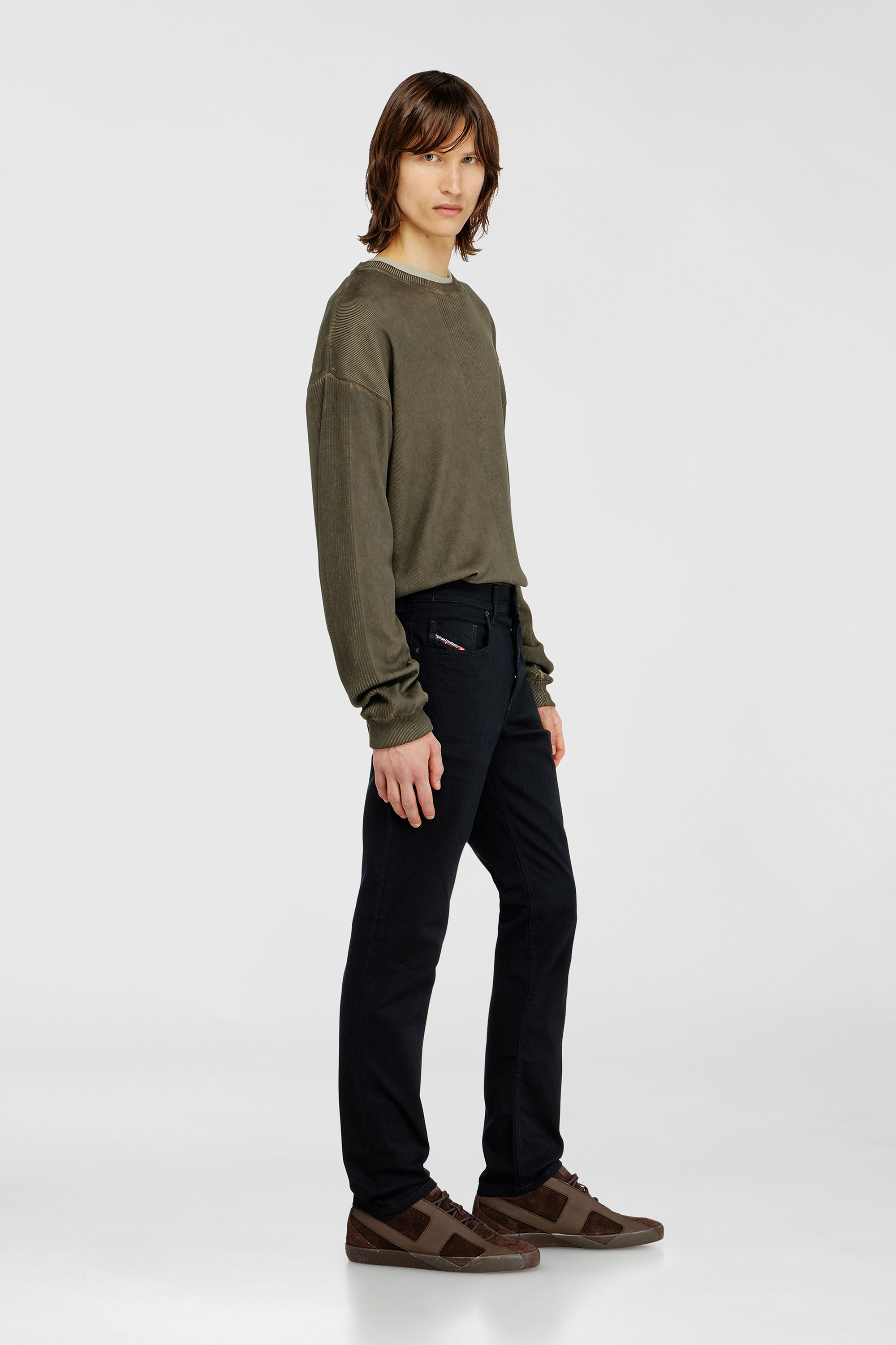 Diesel - Man's Regular Jeans 2023 D-Finitive 069YP, Black/Dark grey - 1