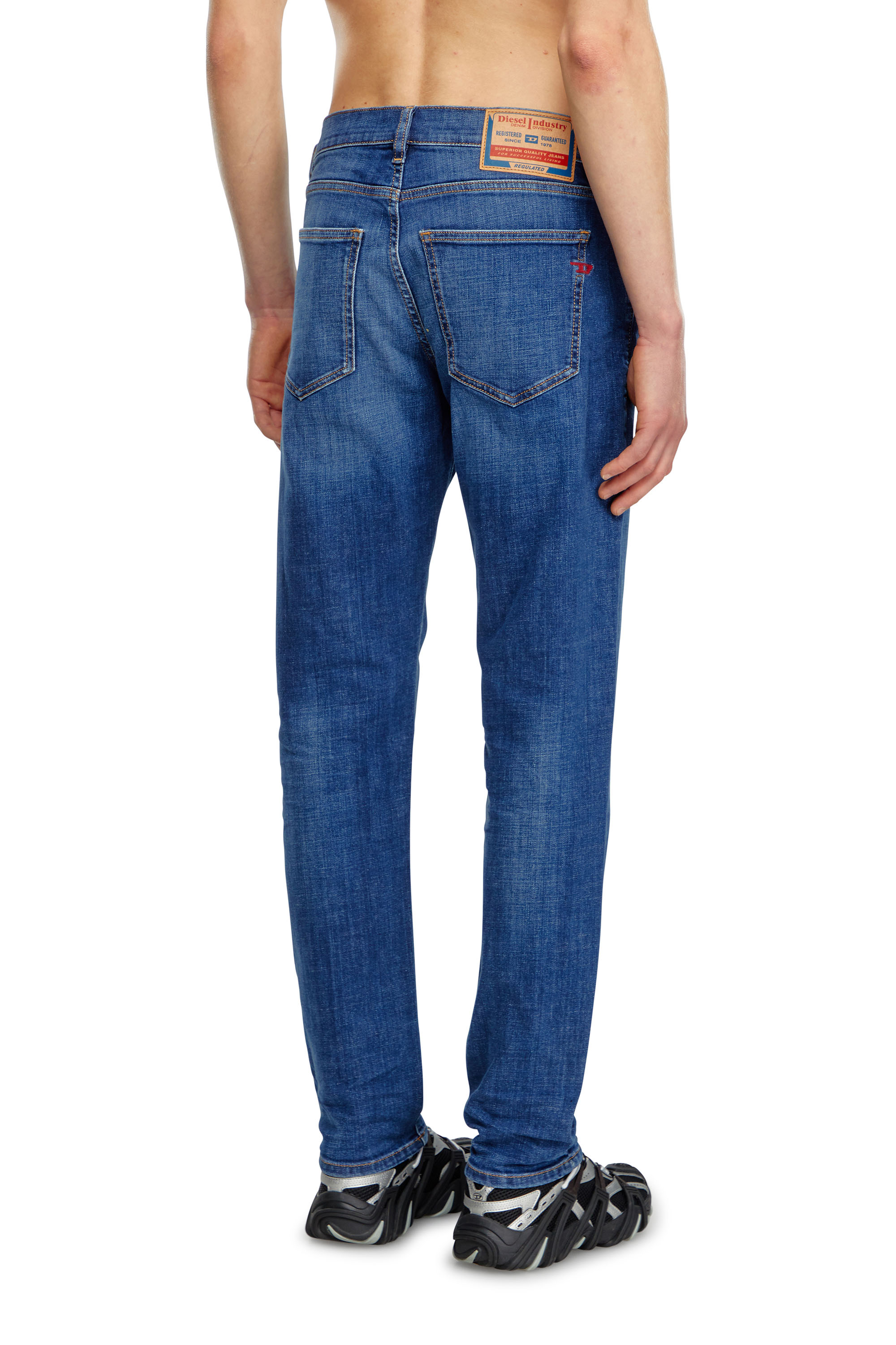 Diesel - Slim Jeans 2019 D-Strukt 09K04, Medium blue - Image 4