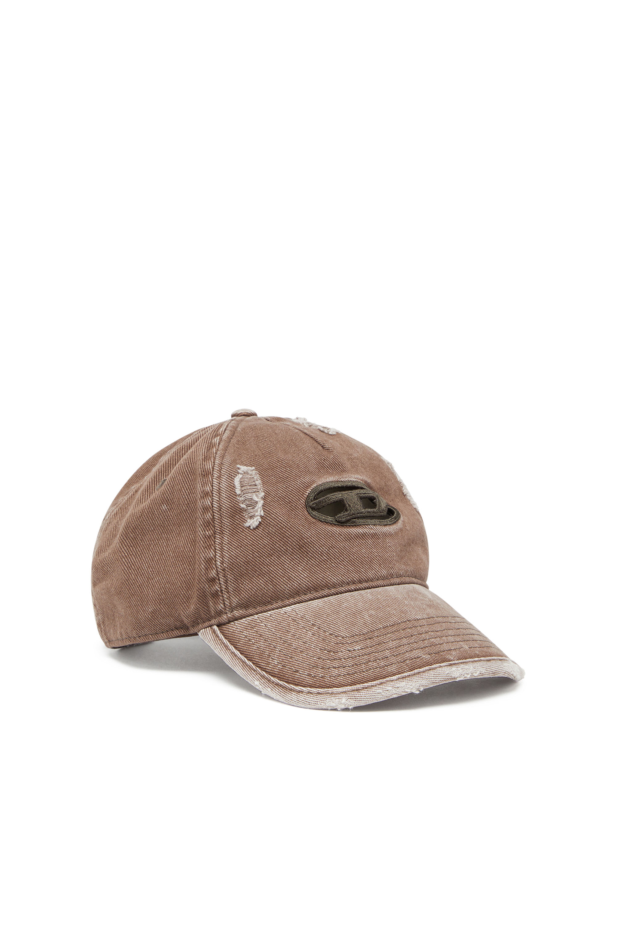 Diesel - C-BALL-UTLT, Man's Baseball cap in Light Brown - 1