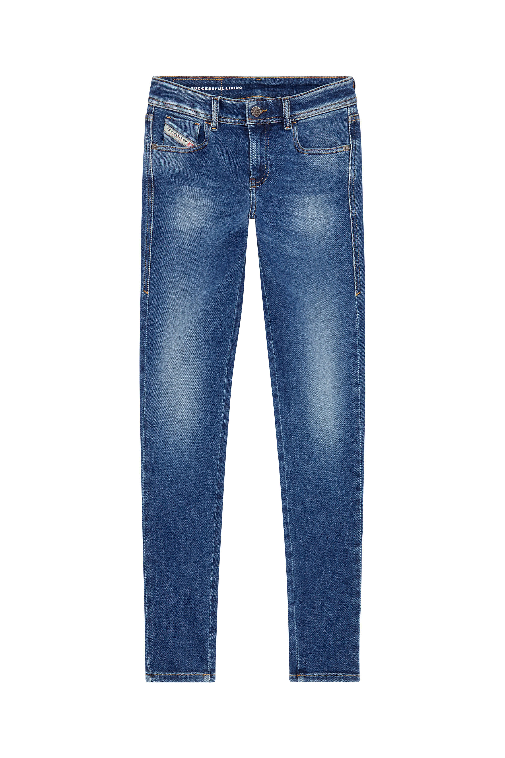 Diesel - Super skinny Jeans 2017 Slandy 09F86, Medium blue - Image 5
