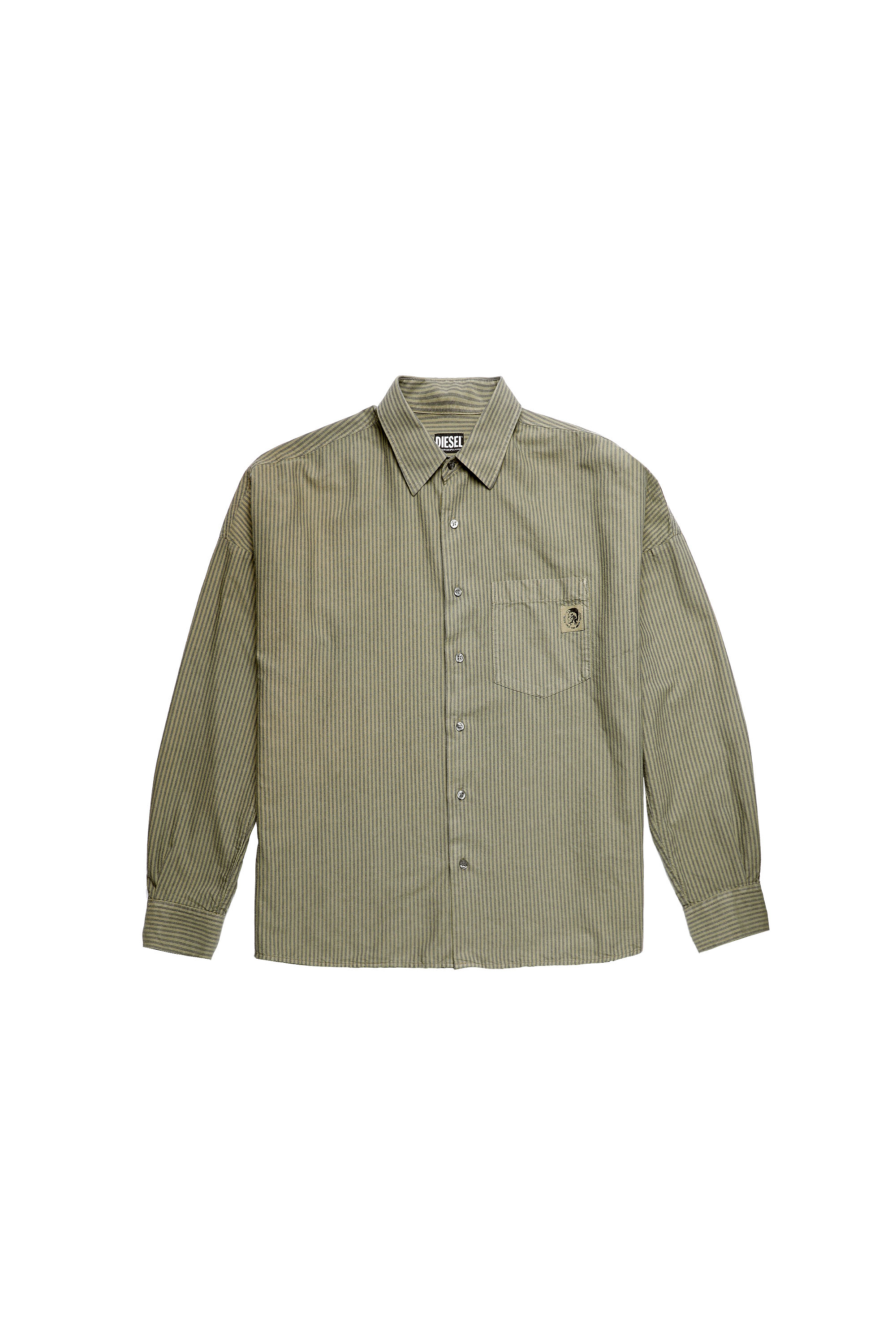 S-LOOMY-B, Military Green - Shirts
