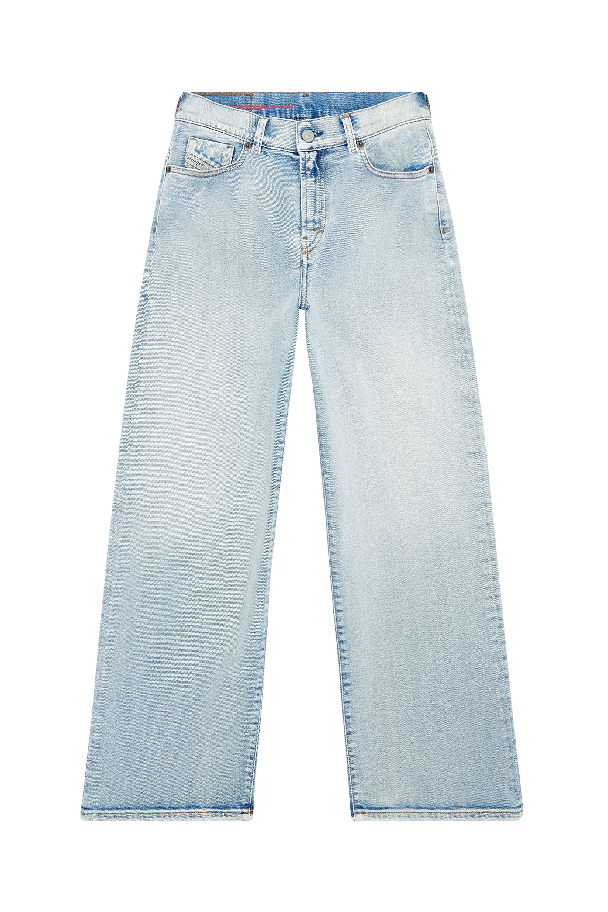 Diesel - 2000 WIDEE 9C08L Bootcut and Flare Jeans, Light Blue - Image 5
