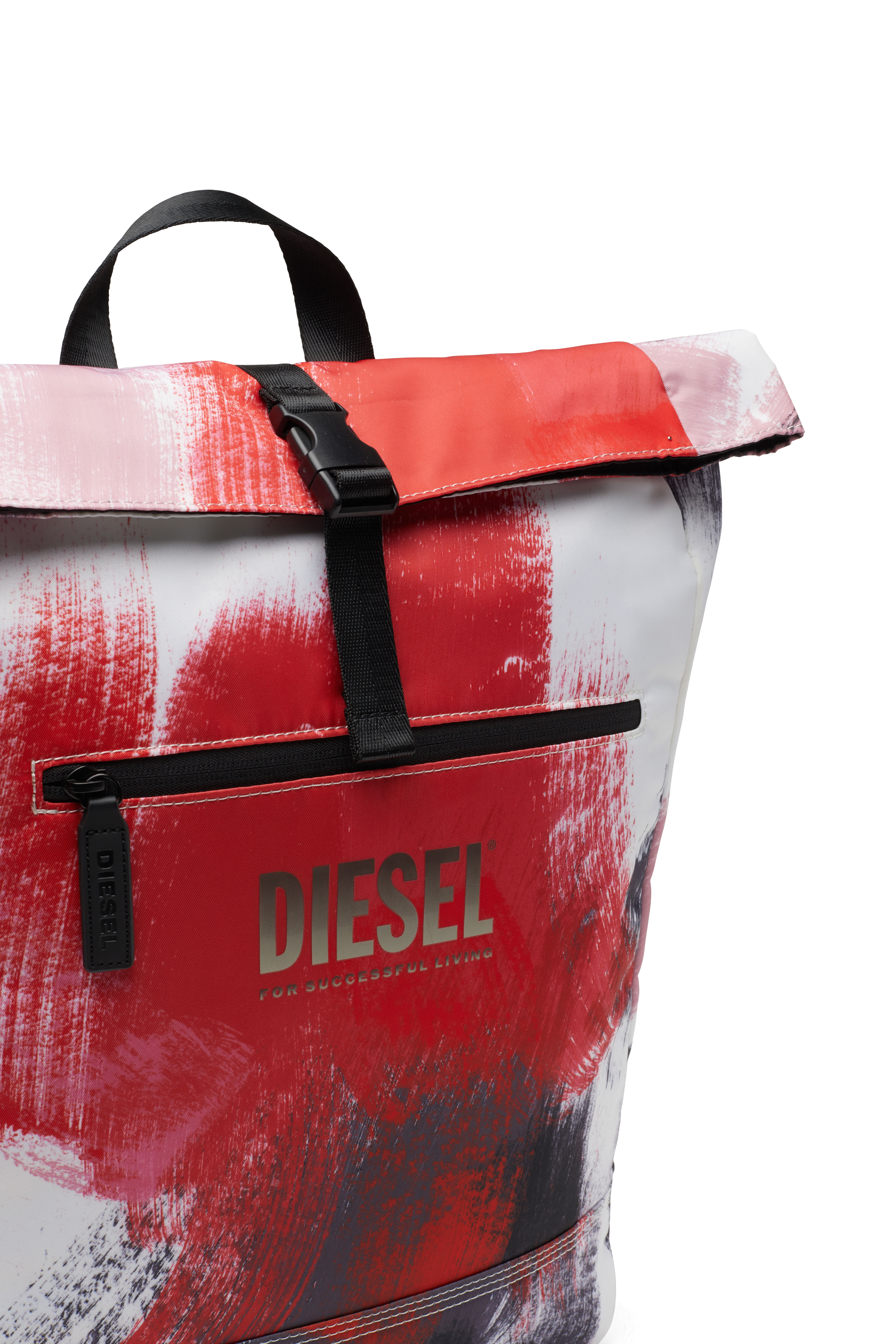 Diesel - NINJABACK PRINT, Red/White - Image 5