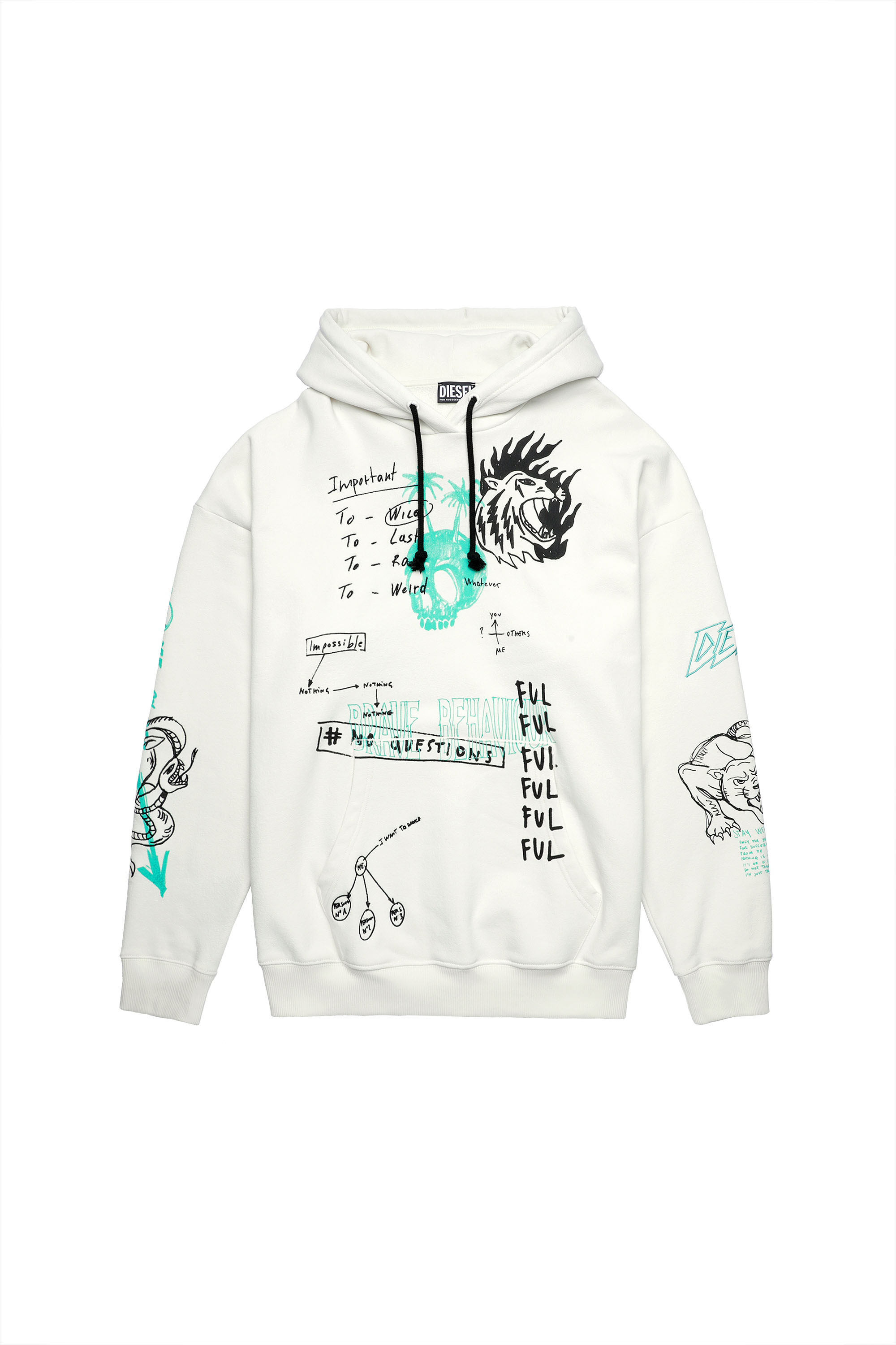 S-UMMER-B3, White - Sweaters