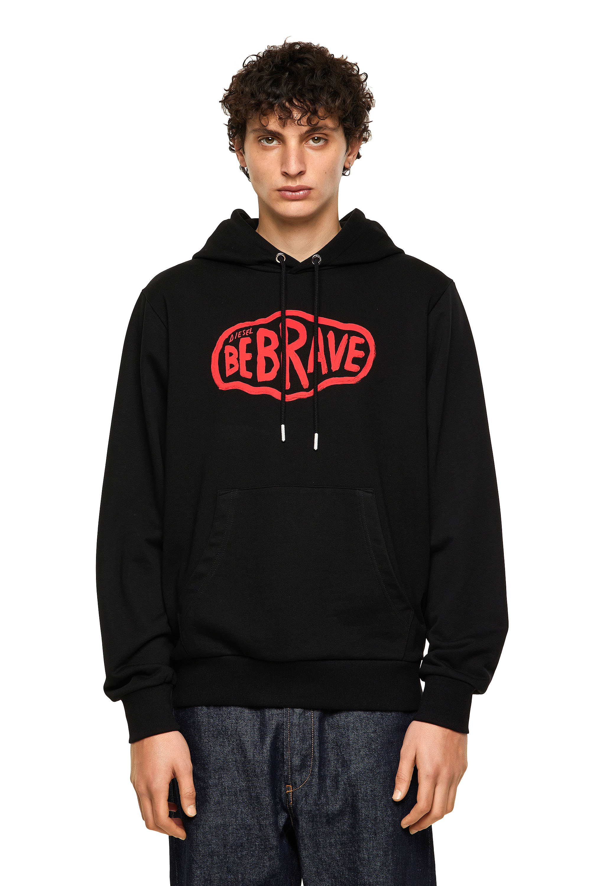 S-GIRK-HOOD-K11, Black - Sweaters