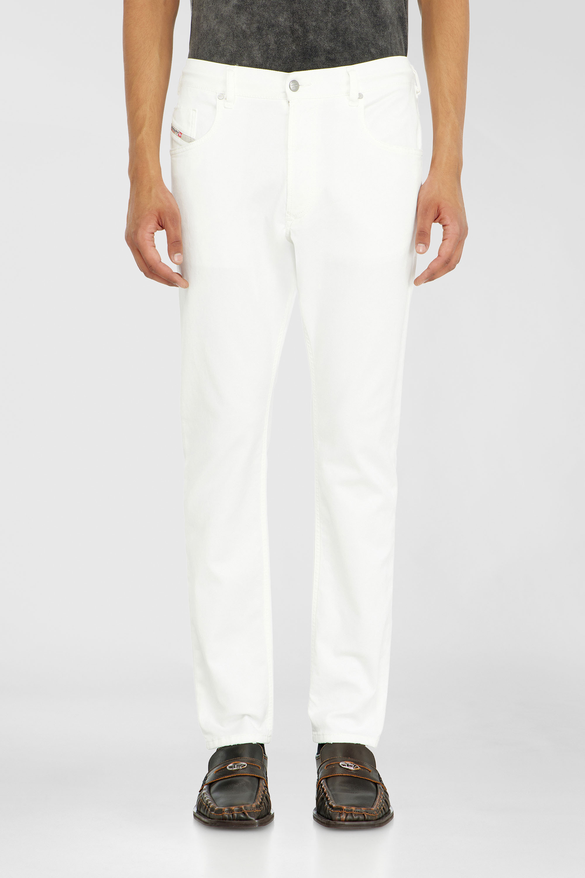 Diesel - Man's Regular 2032 D-Krooley-BW Joggjeans&reg; 068HX, White - 1