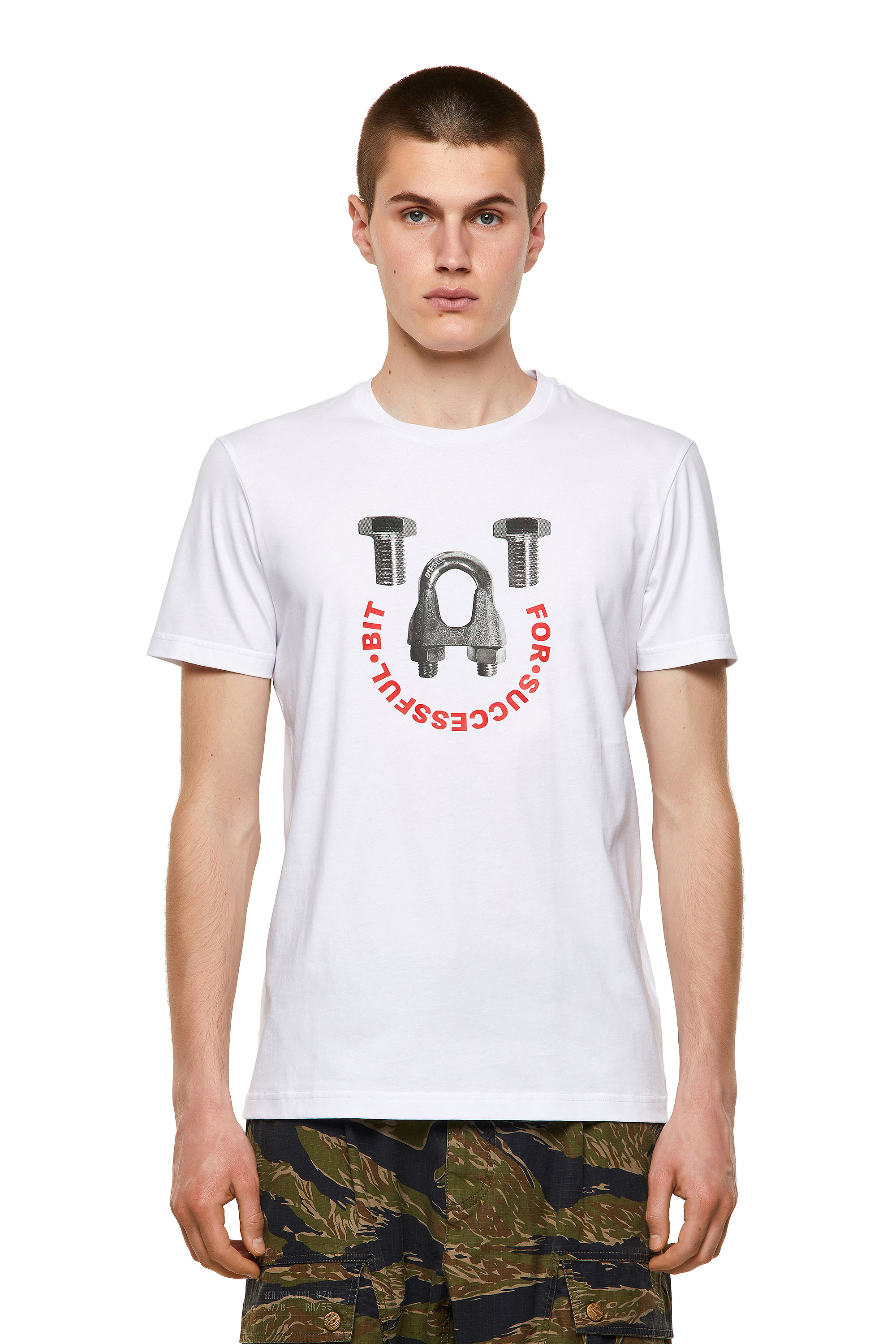 T-DIEGOS-B3, White - T-Shirts