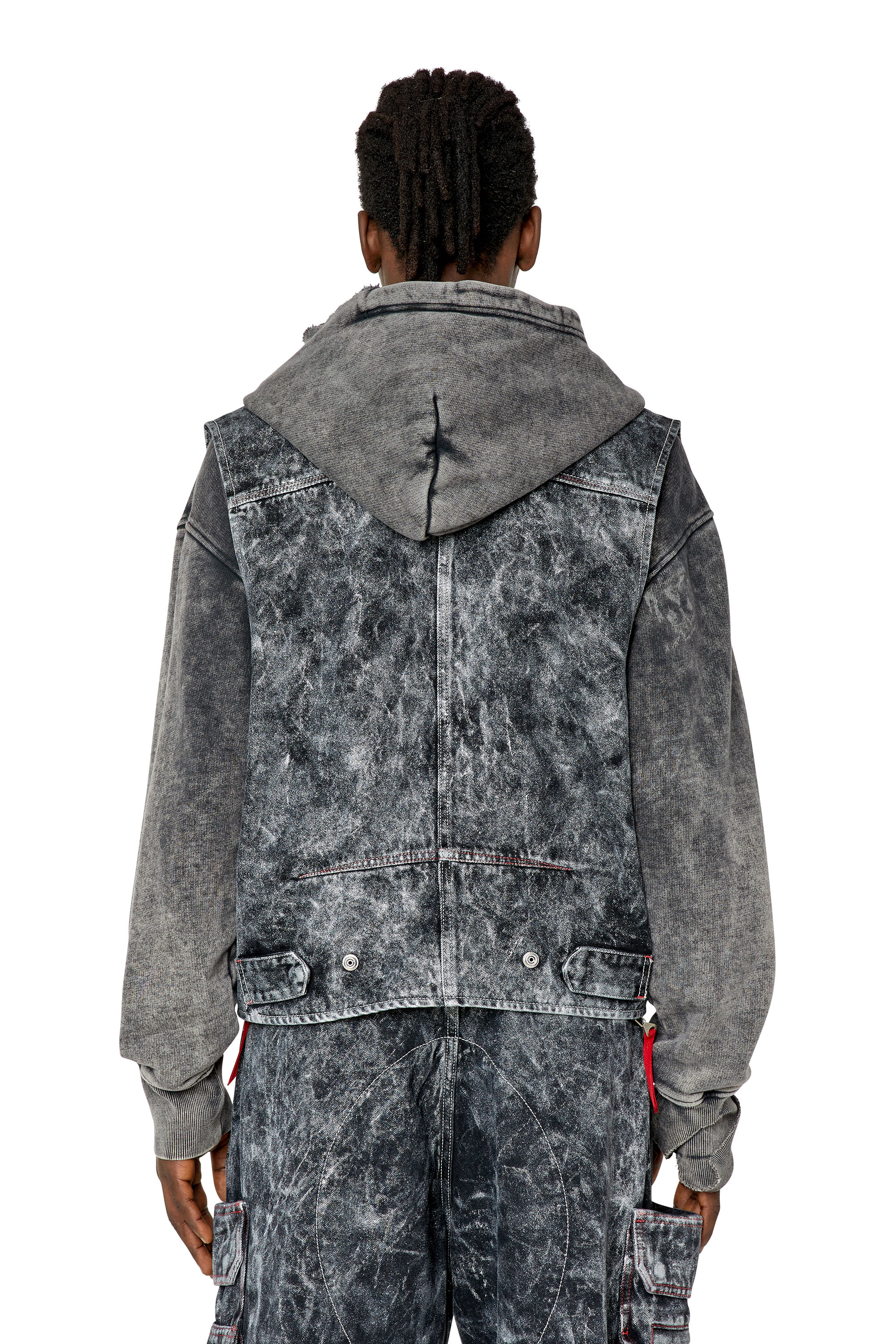 Diesel - D-SAMP, Black/Dark grey - Image 2