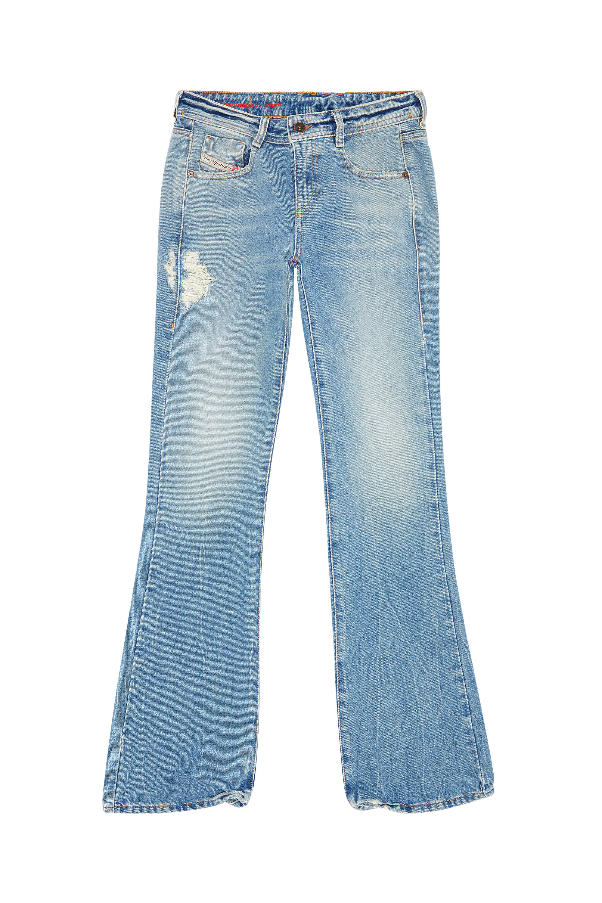 Diesel - 1969 D-EBBEY 09D98 Bootcut and Flare Jeans, Medium blue - Image 1