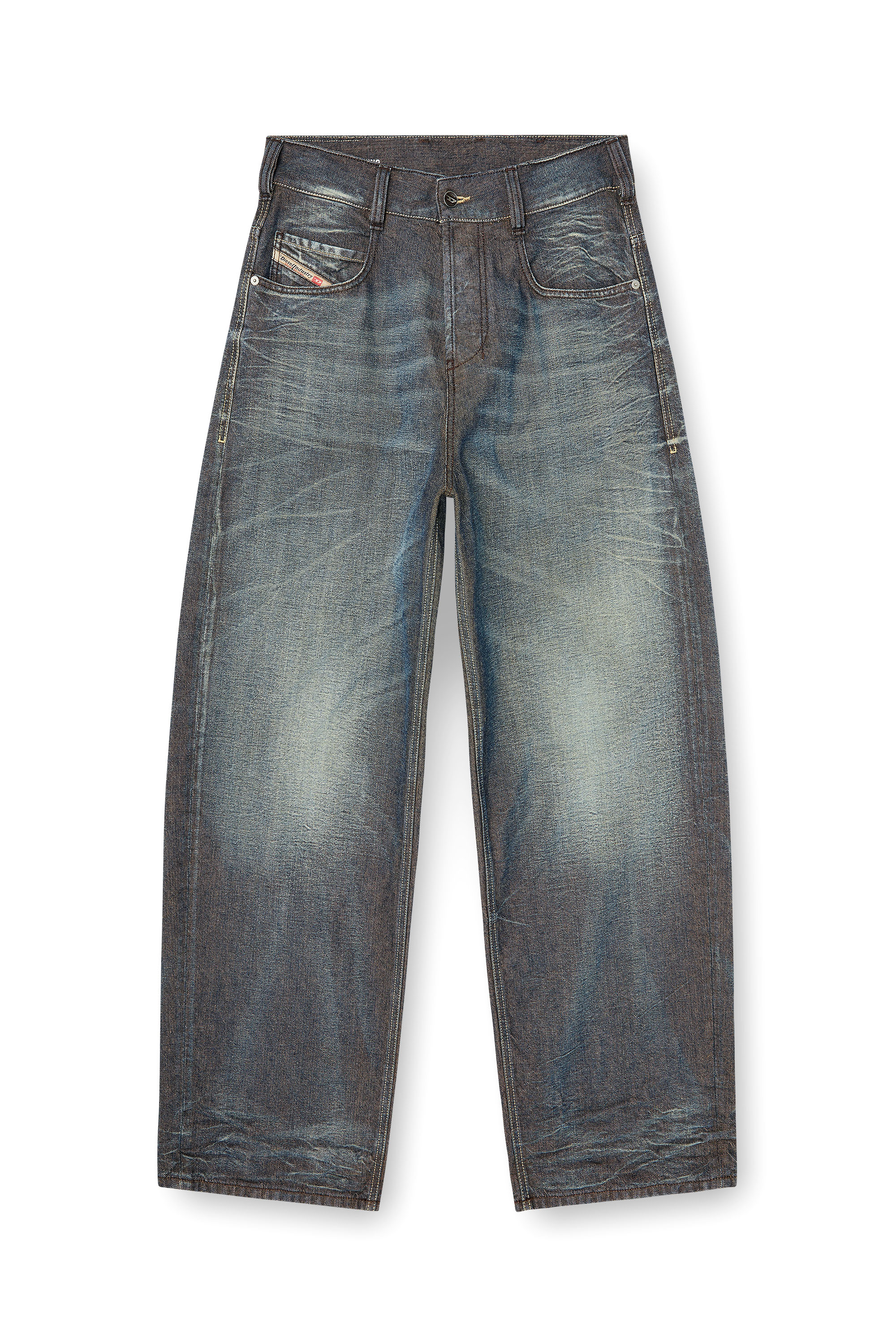 Diesel - Unisex's Relaxed Jeans 1997 D-Enim-M 007EM, Dark Blue - 6