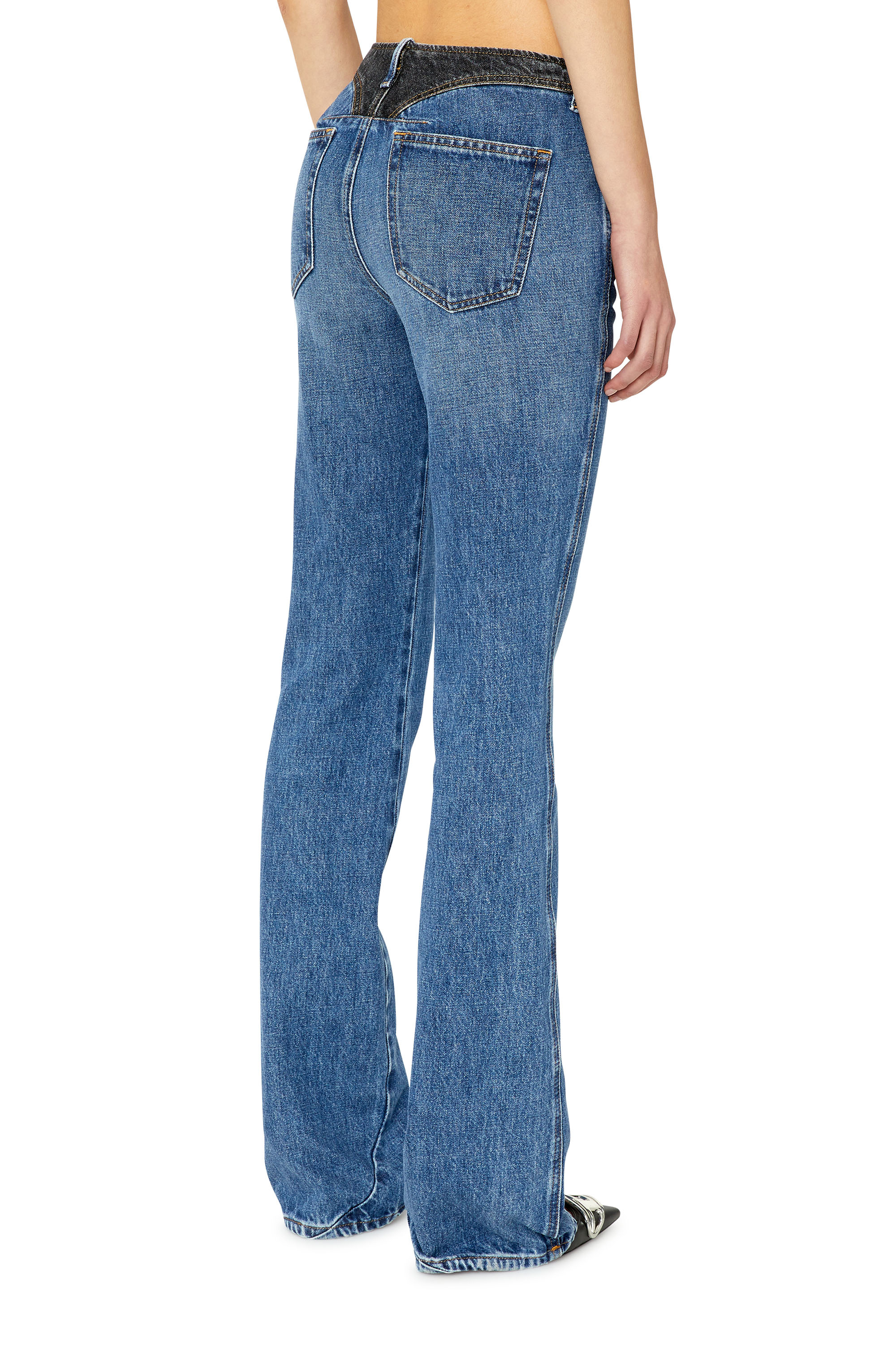 Diesel - 2003 D-Escription 007N6 Bootcut and Flare Jeans, Medium blue - Image 2
