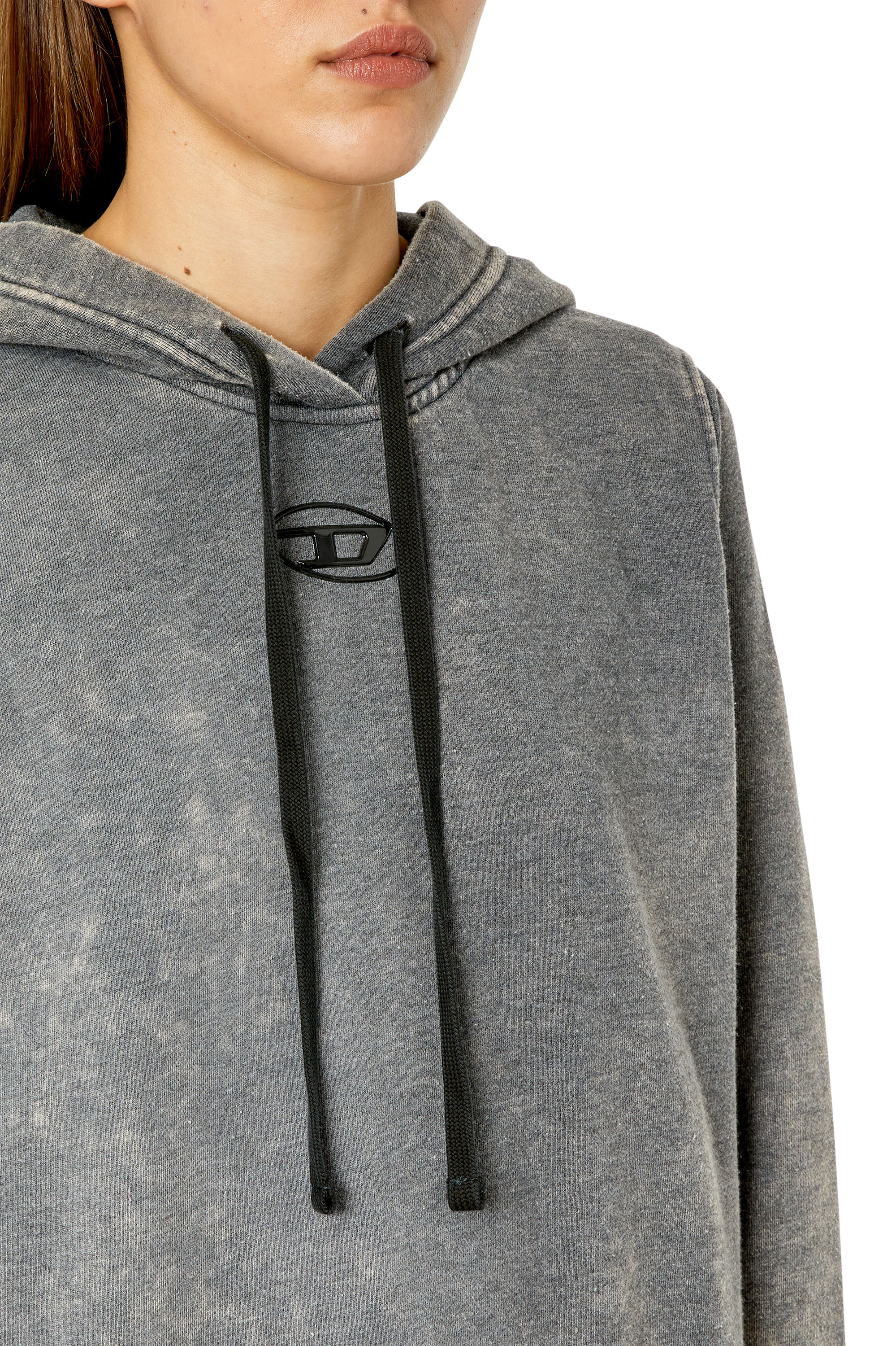 Diesel - F-REGGY-HOOD-G2, Dark grey - Image 3