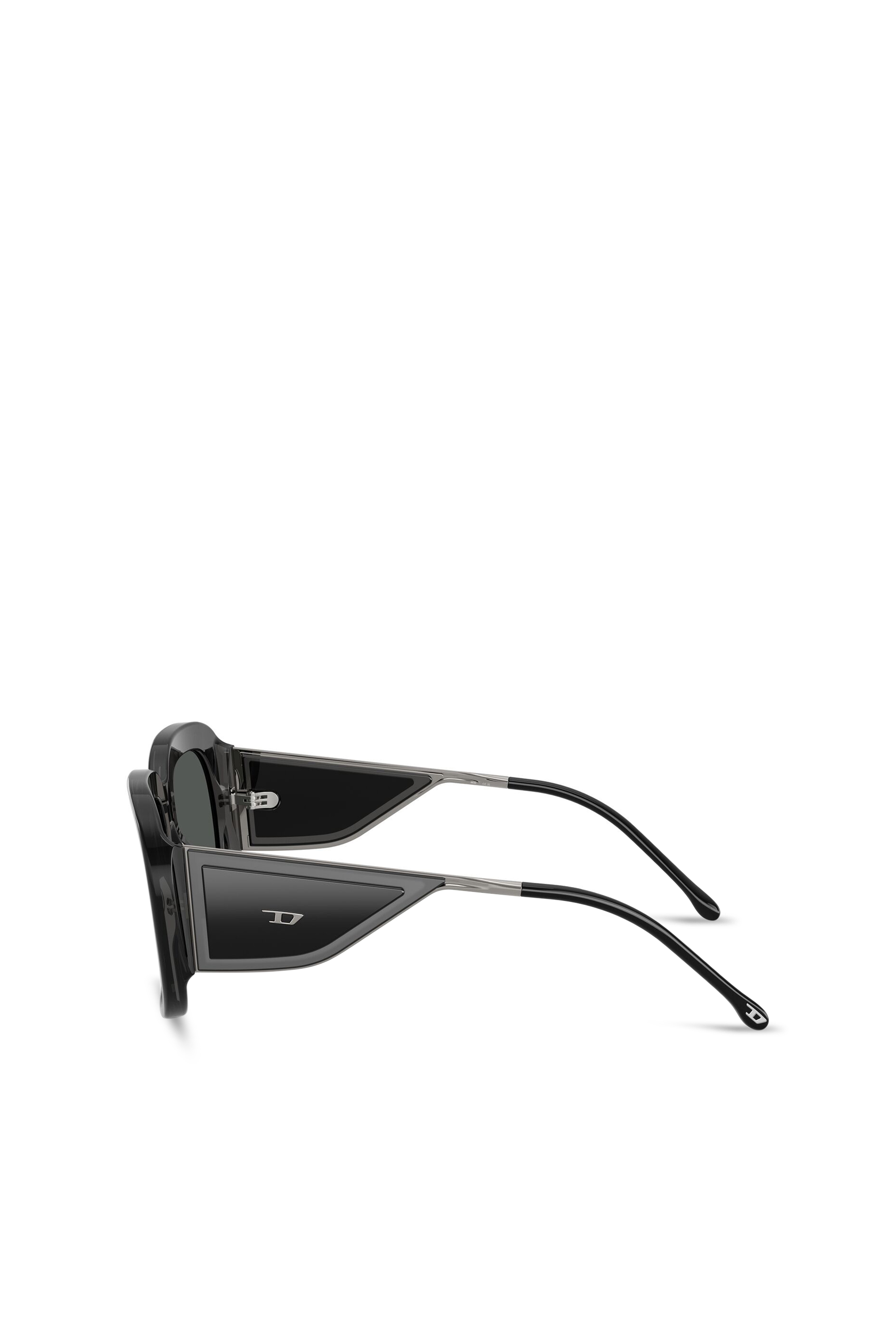 Diesel - 0DL2015U, Unisex's Square sunglasses in Black - 2
