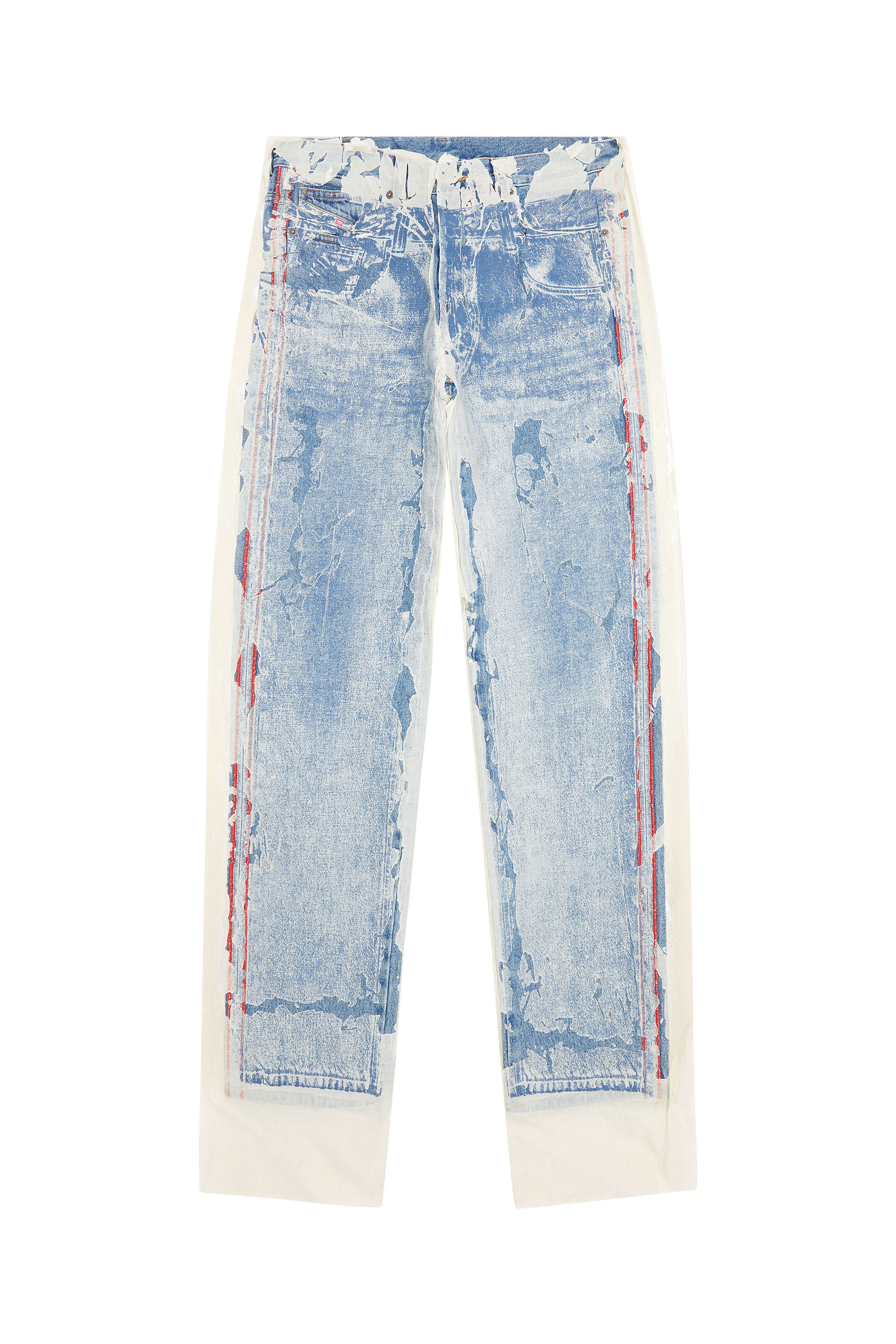 Diesel - 2010 D-Macs 007K3 Straight Jeans, Light Blue - Image 6