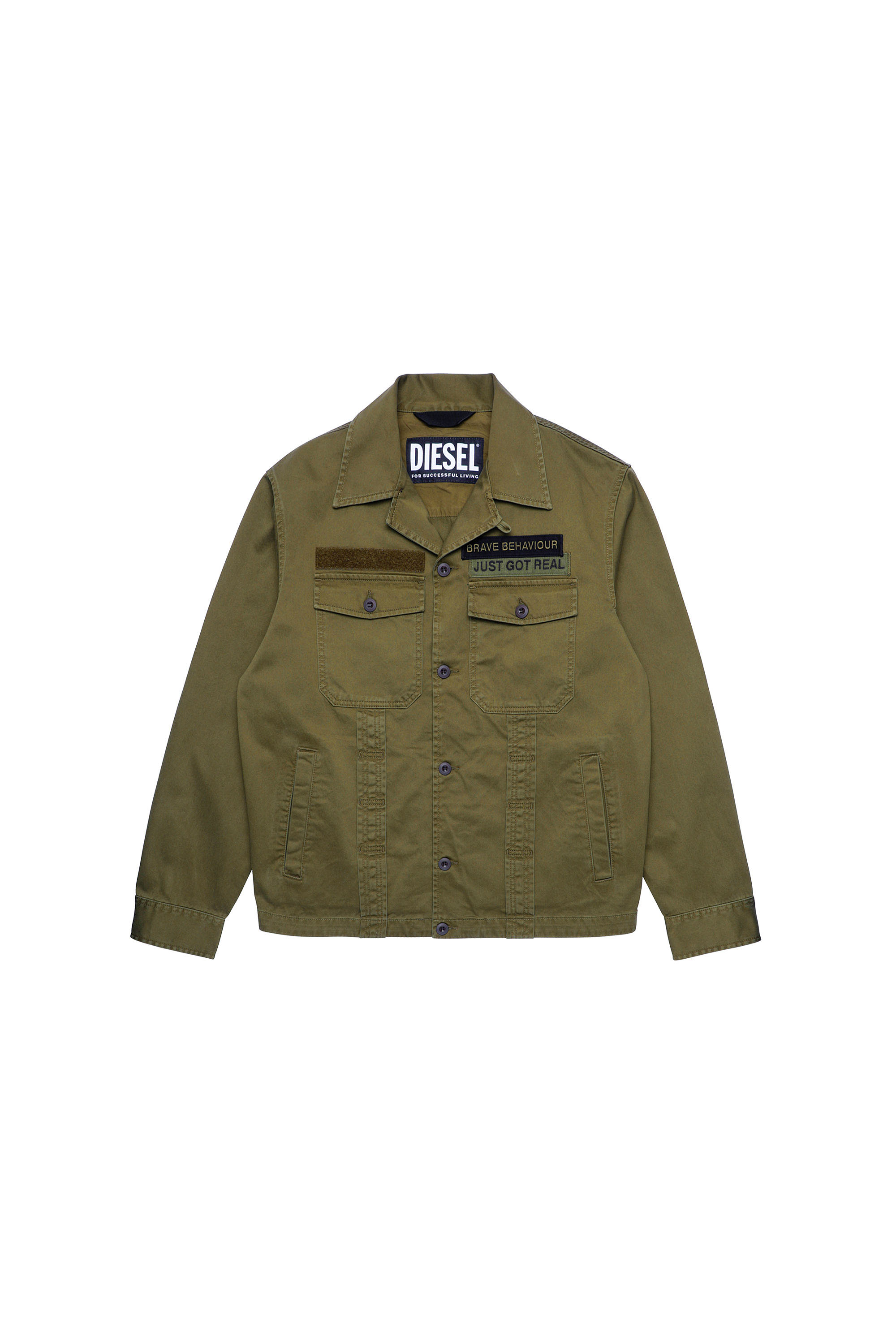 J-FULLER, Military Green - Jackets