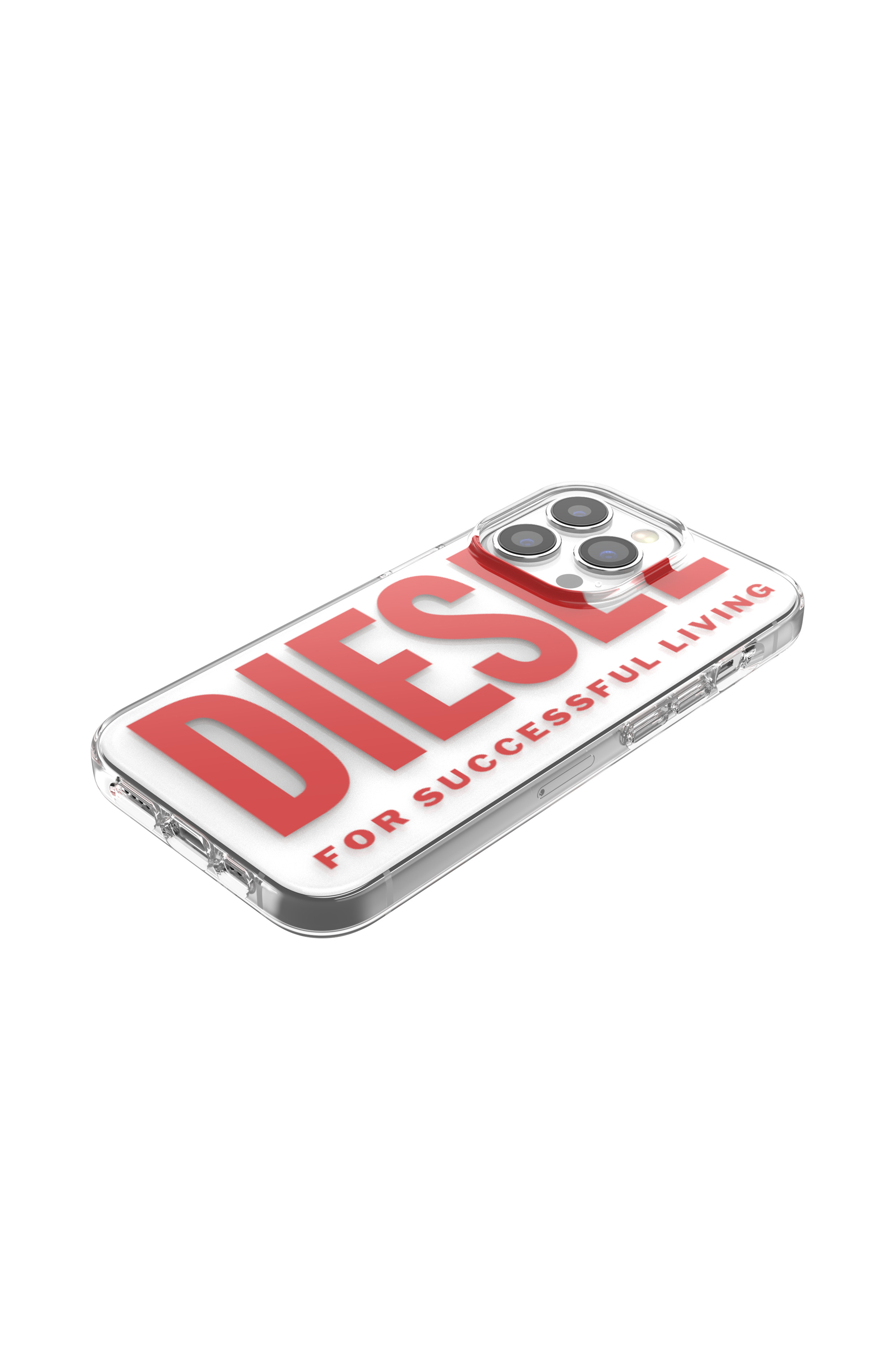Diesel - 48299 STANDARDASE, Unisex's Clear Case Graphic for iPhone 13 / 13 Pro in Red - 4