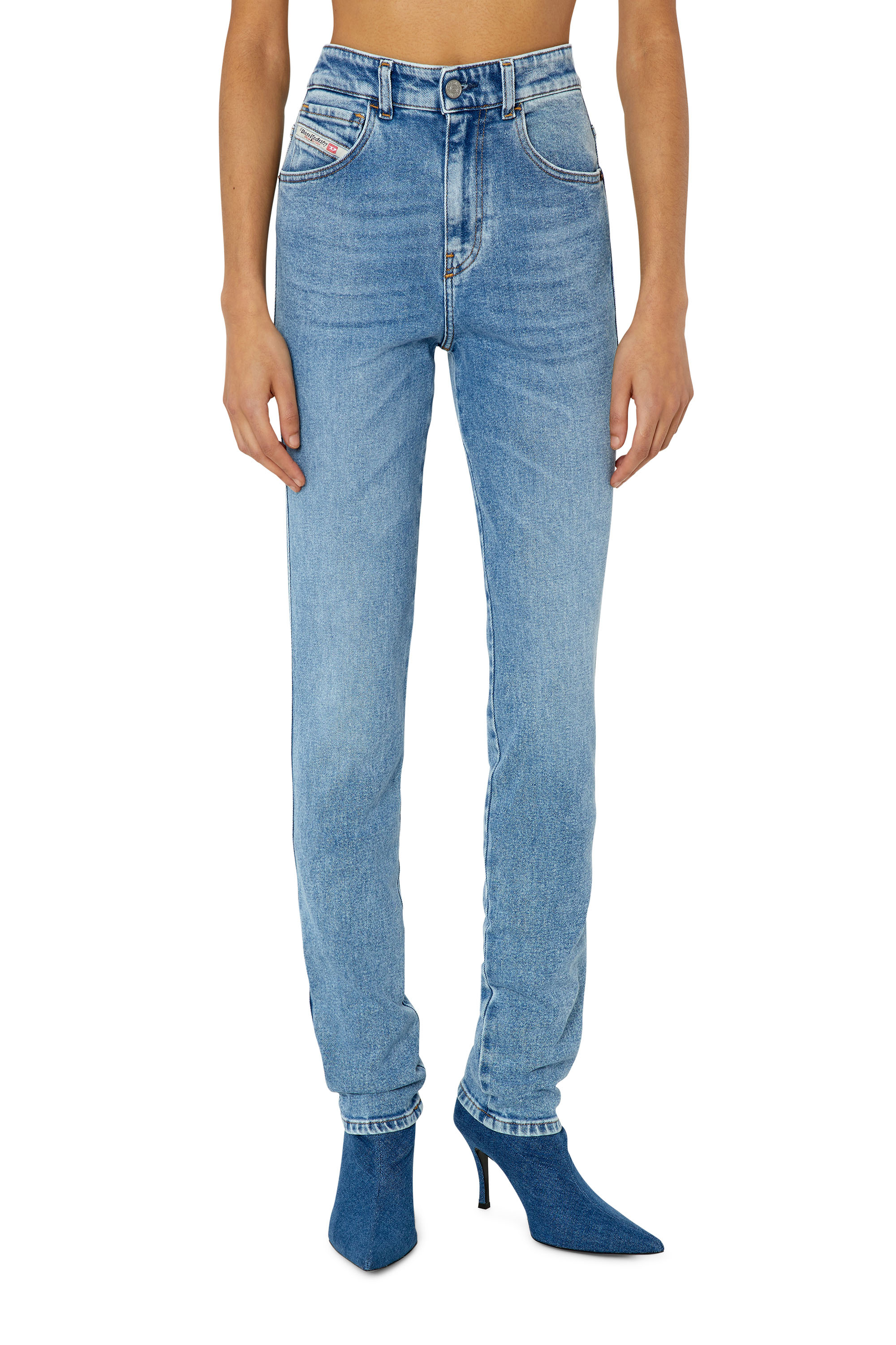 Diesel - 1994 9B92L Straight Jeans, Light Blue - Image 1