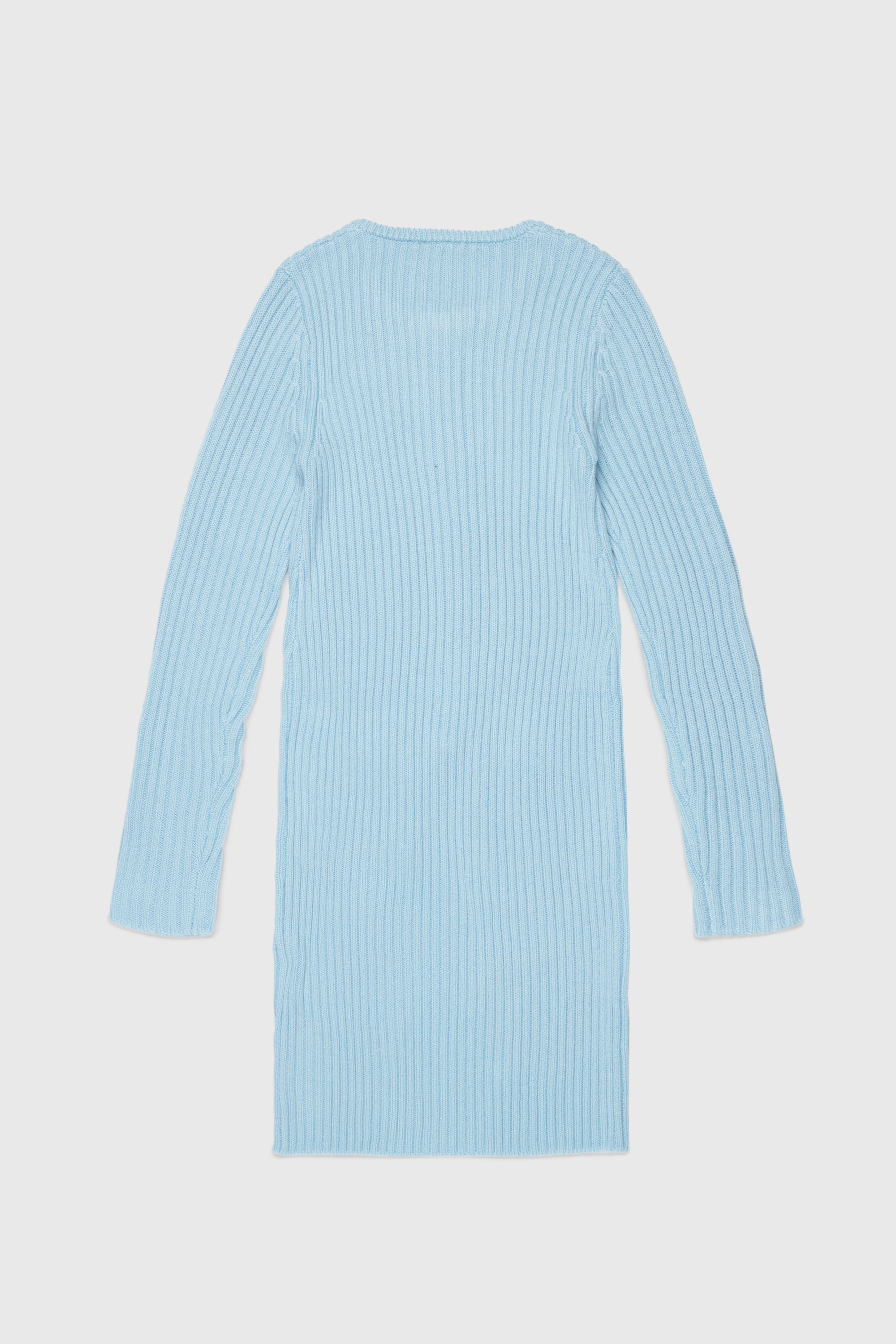 Diesel - DAMMY, Woman's Ribbed-knit midi dress with utility pockets in null - 2