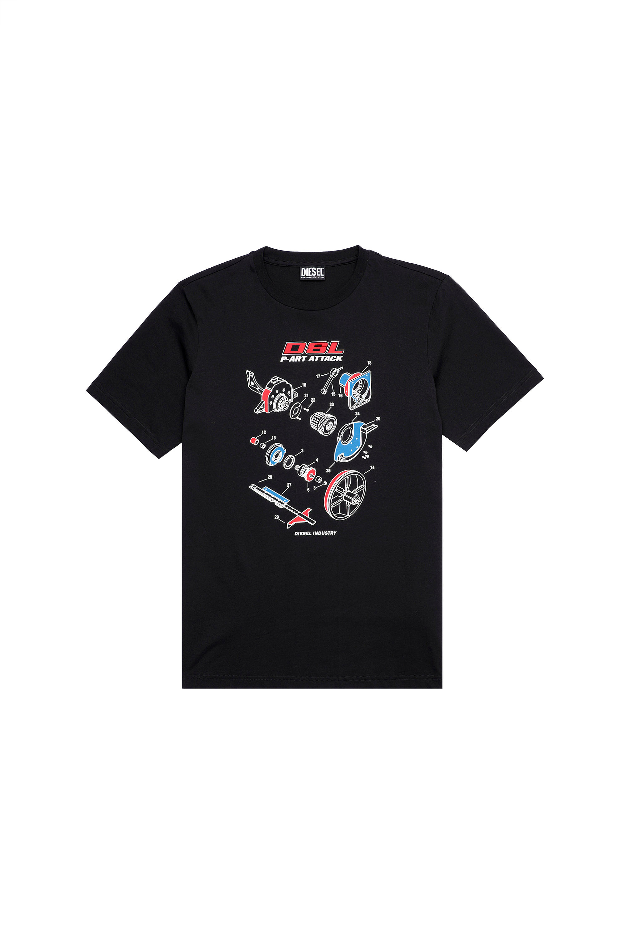 T-JUST-B53, Black - T-Shirts