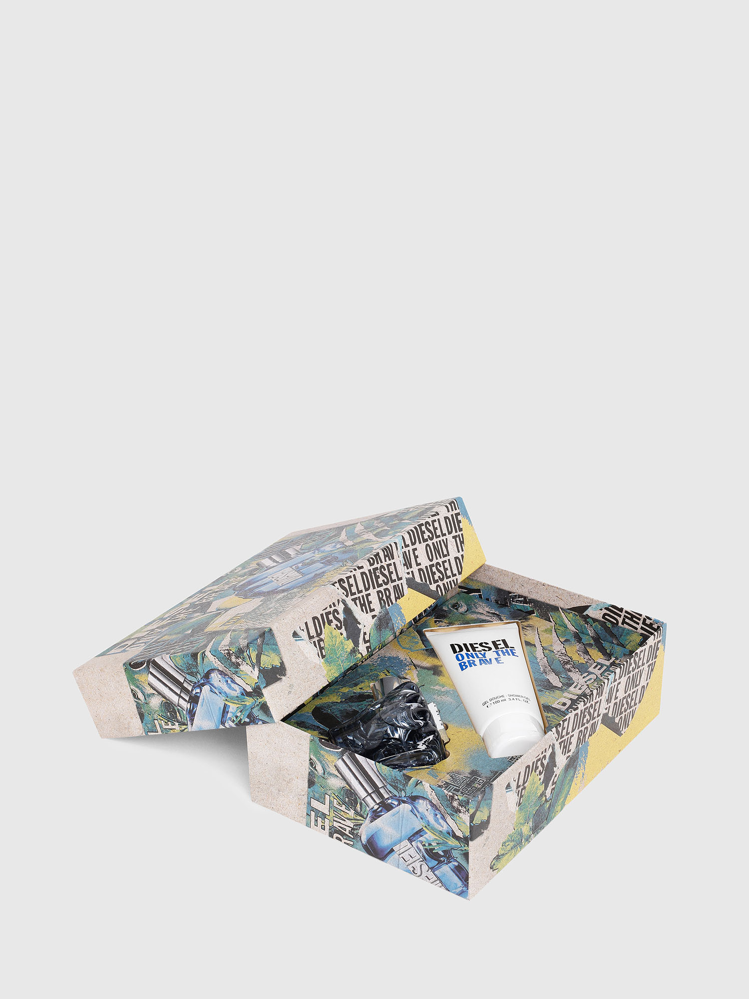 Diesel - ONLY THE BRAVE 50 ML GIFT SET, Man's Only The Brave Gift set in White - 3