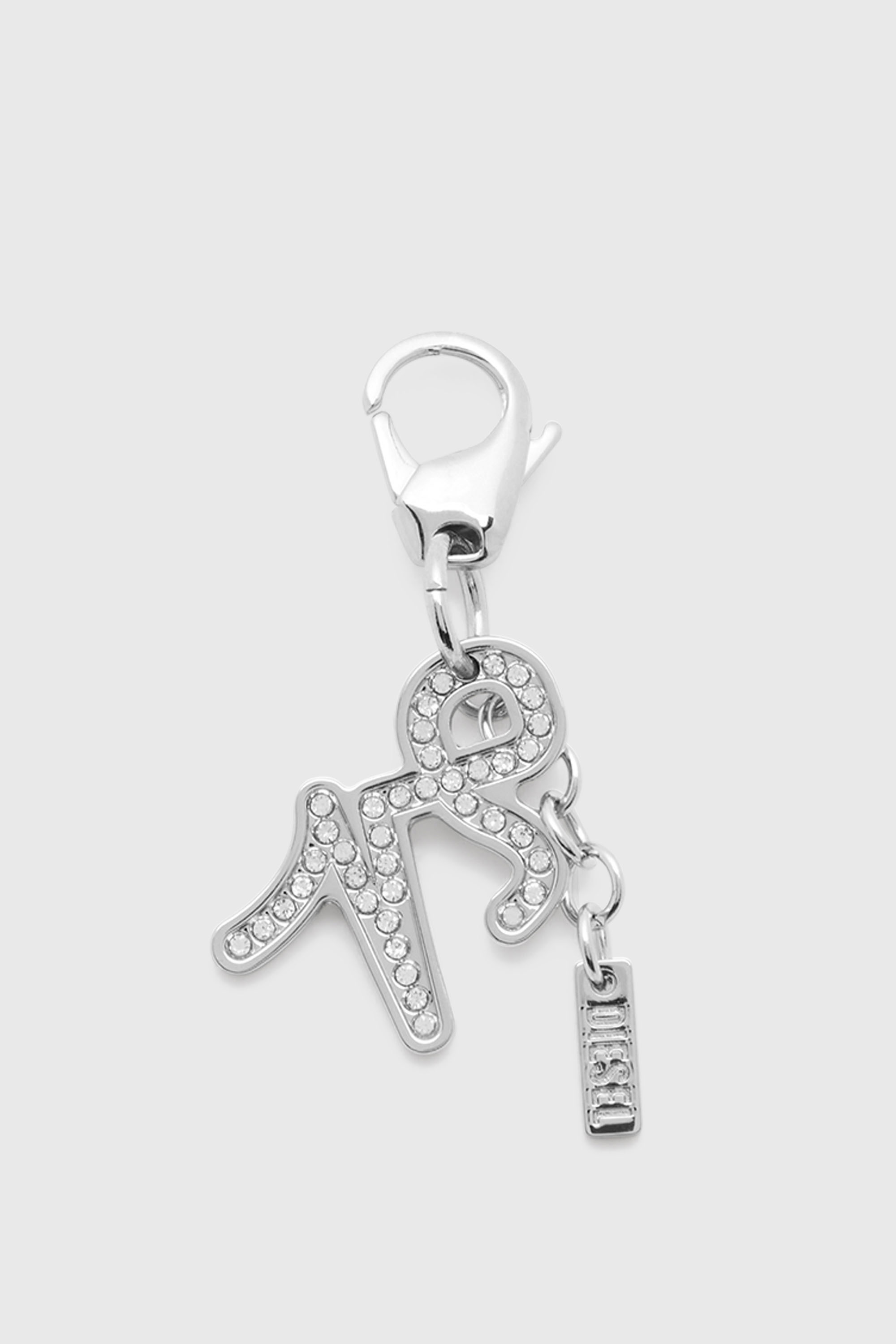 Diesel - CHARM CAPRICORN, Unisex's Metal Capricorn charm with rhinestones in Silver - 1