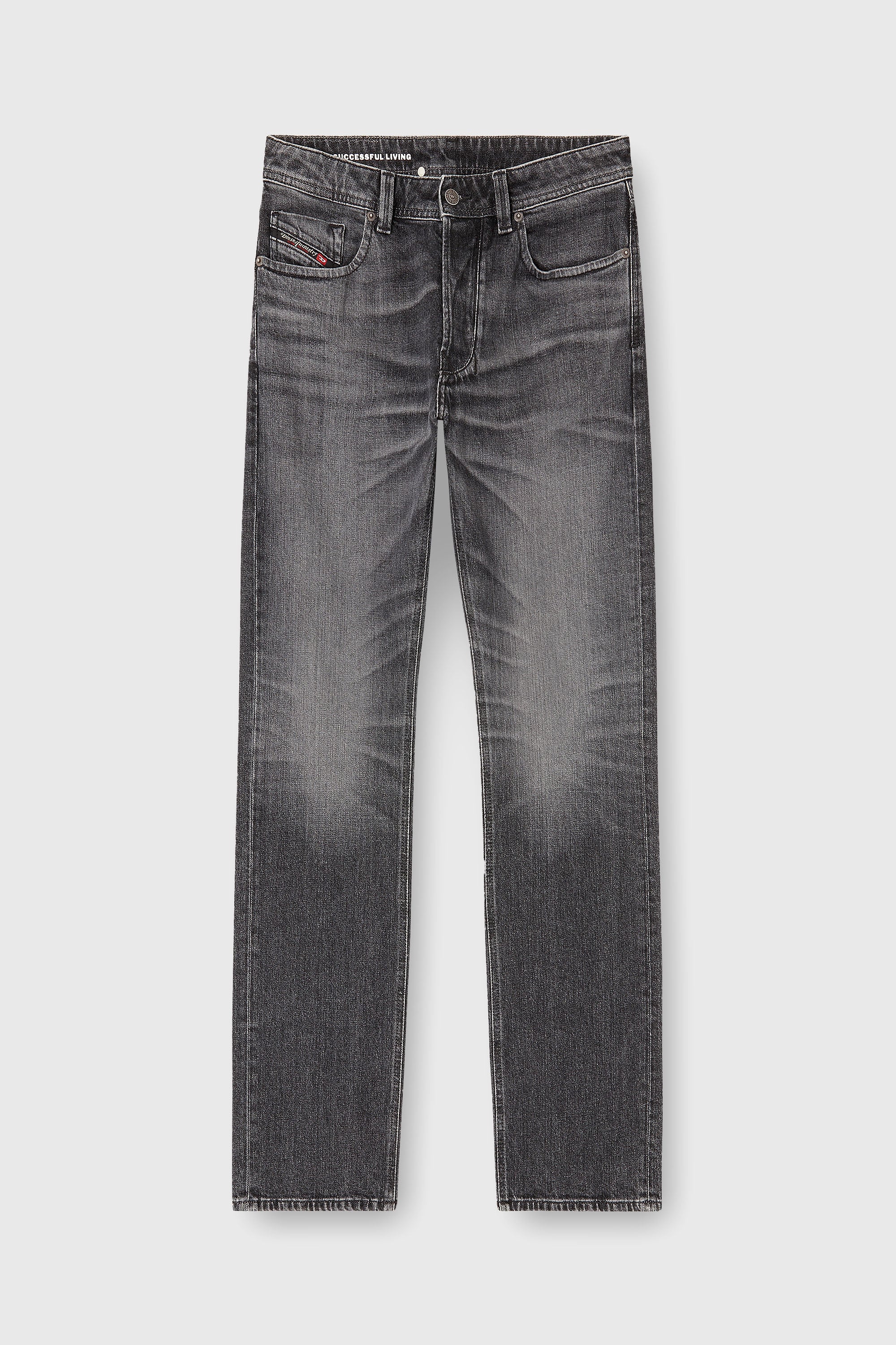 Diesel - Man's Regular Jeans 1985 Larkee 09N49, Grey - 2