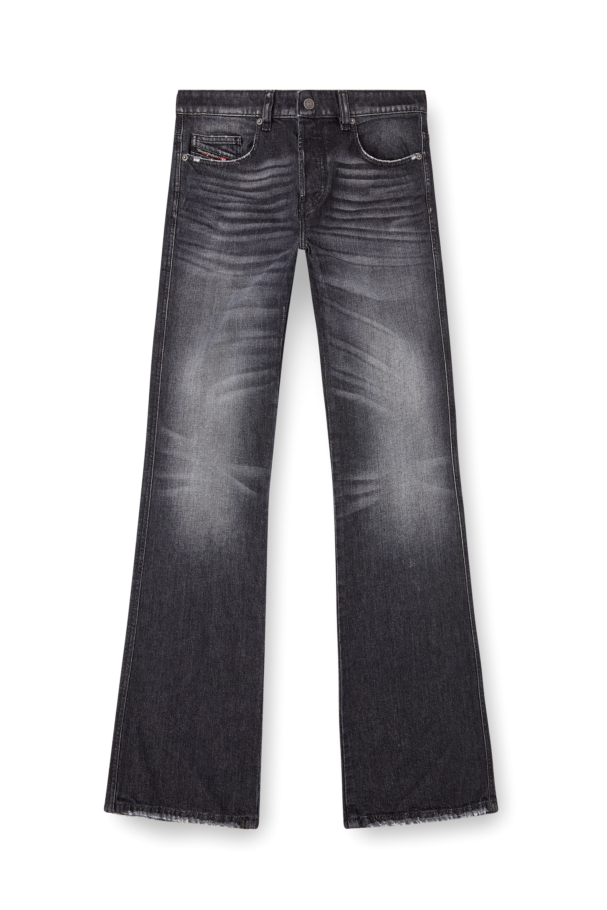 Diesel - Man's Bootcut Jeans 1998 D-Buck 09L50, Black/Dark grey - 2